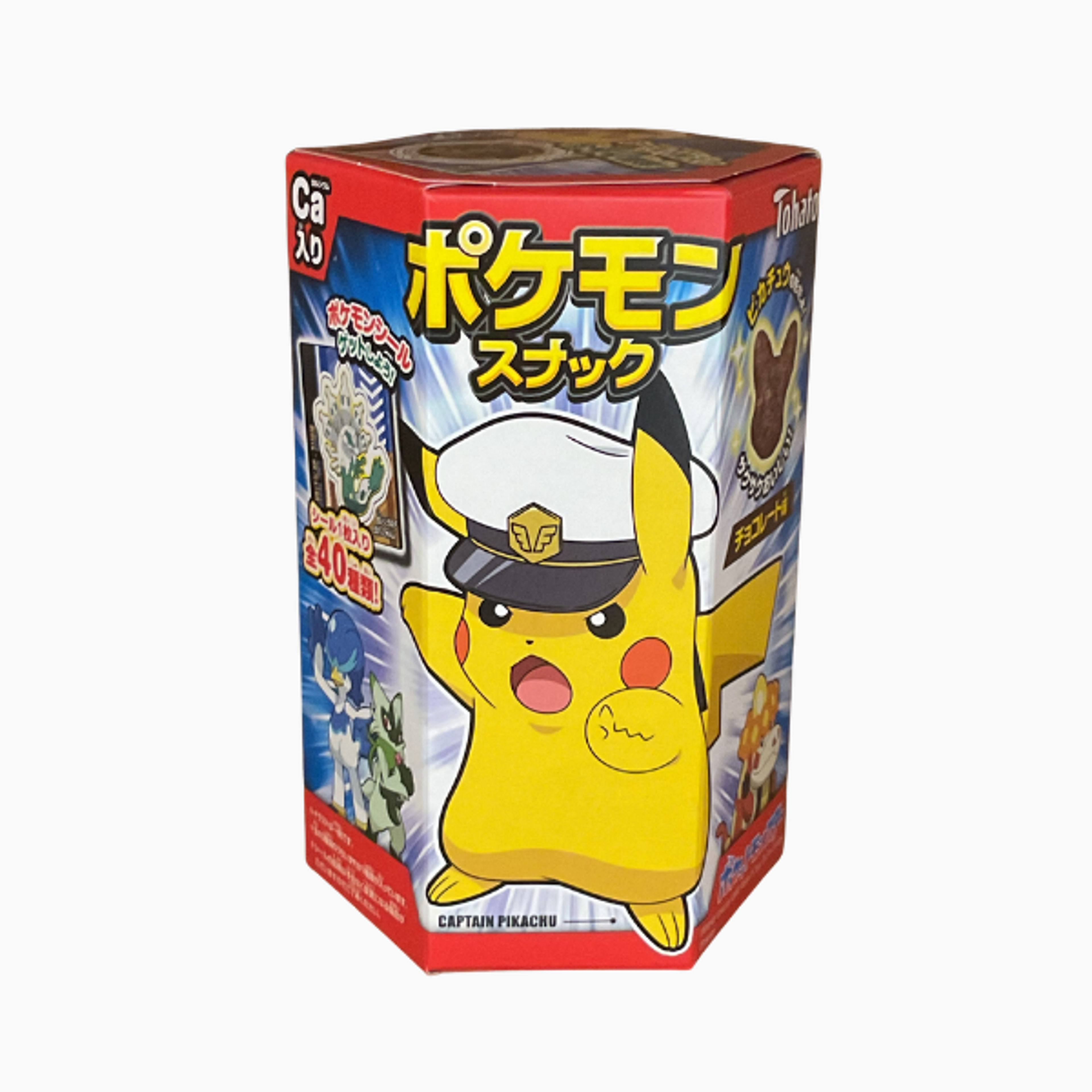 TOHATO Pokémon Snack Chocolate 23g | Schokoladensnack mit knusprigem Biss