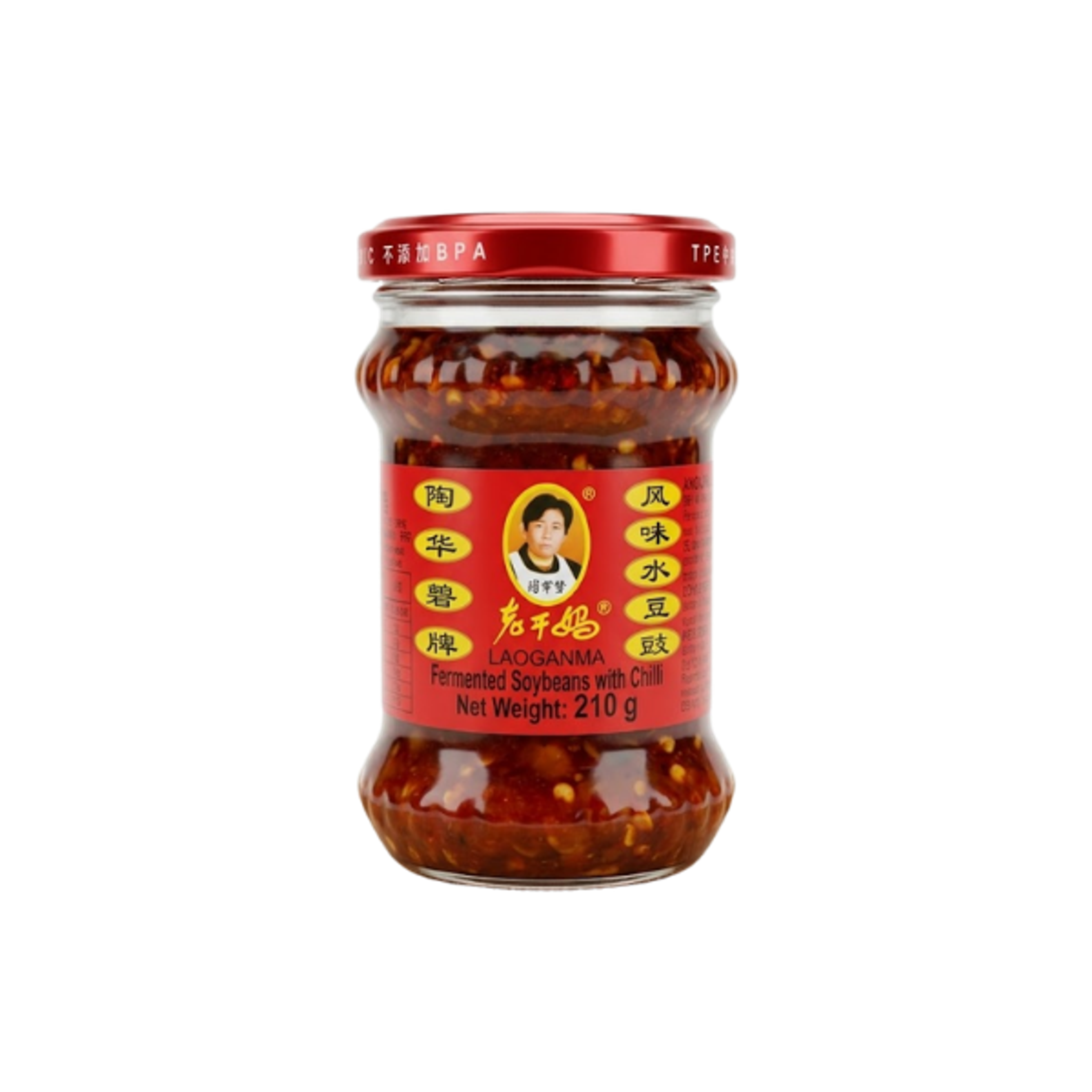 LAOGANMA Fermented Soybeans with Chilli 210g | Chili Umami Sauce