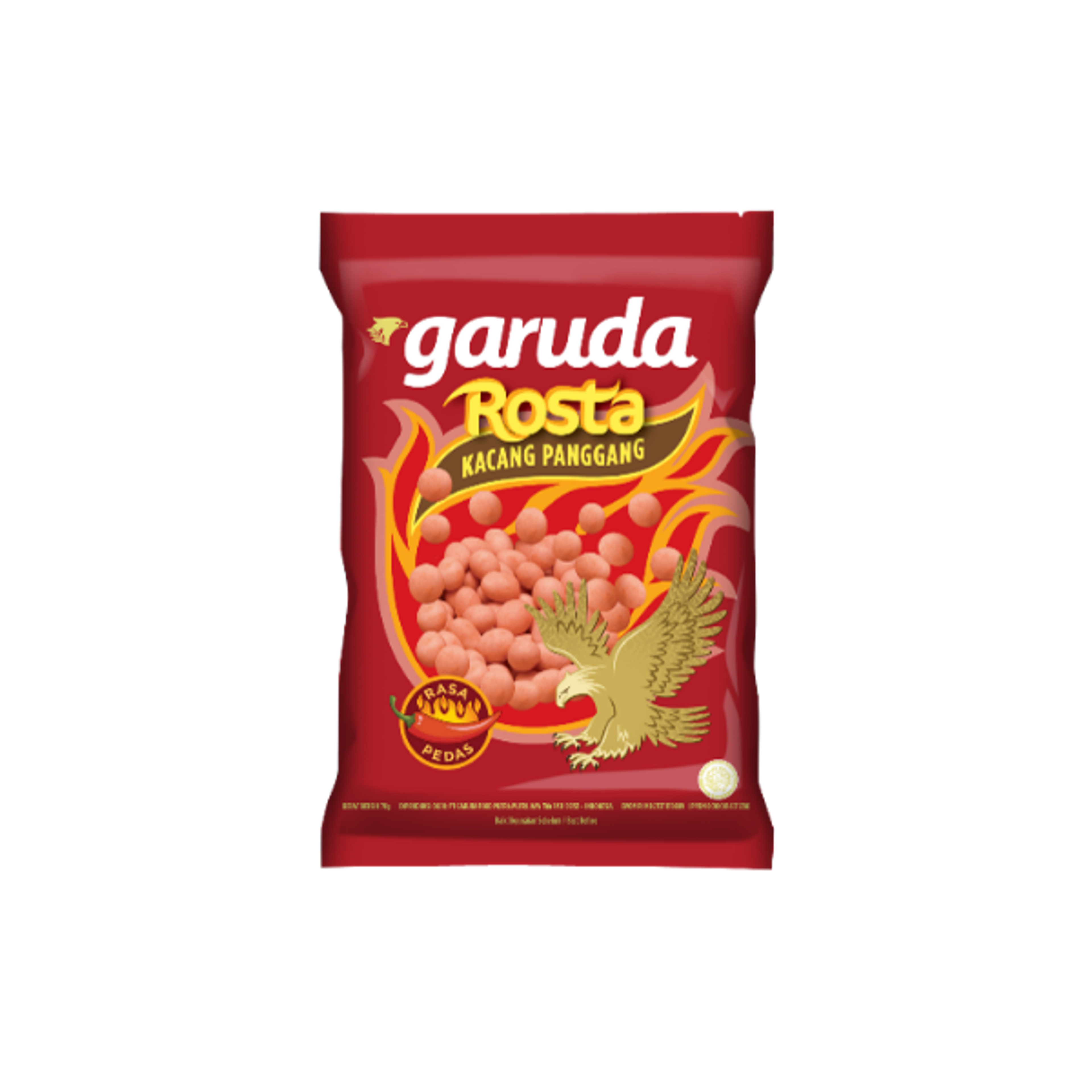 GARUDA Kacang Kulit Roasted Peanuts 90g | Roasted Peanuts Snack