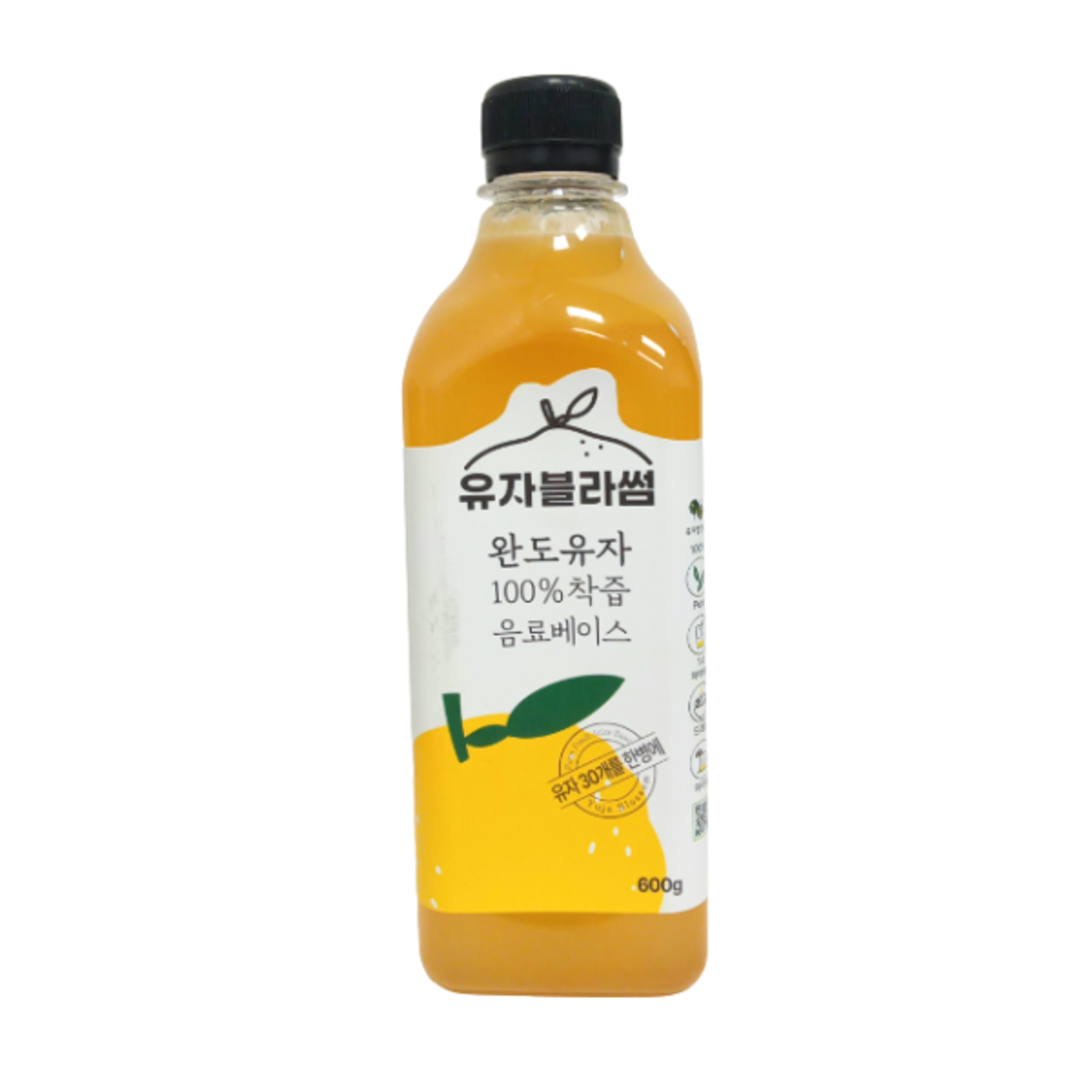 HAENURI Yuzublossom Yuzu 600g | 100% Pure Korean Yuzu Drink Base – Freshly Squeezed, No Fruit Pulp