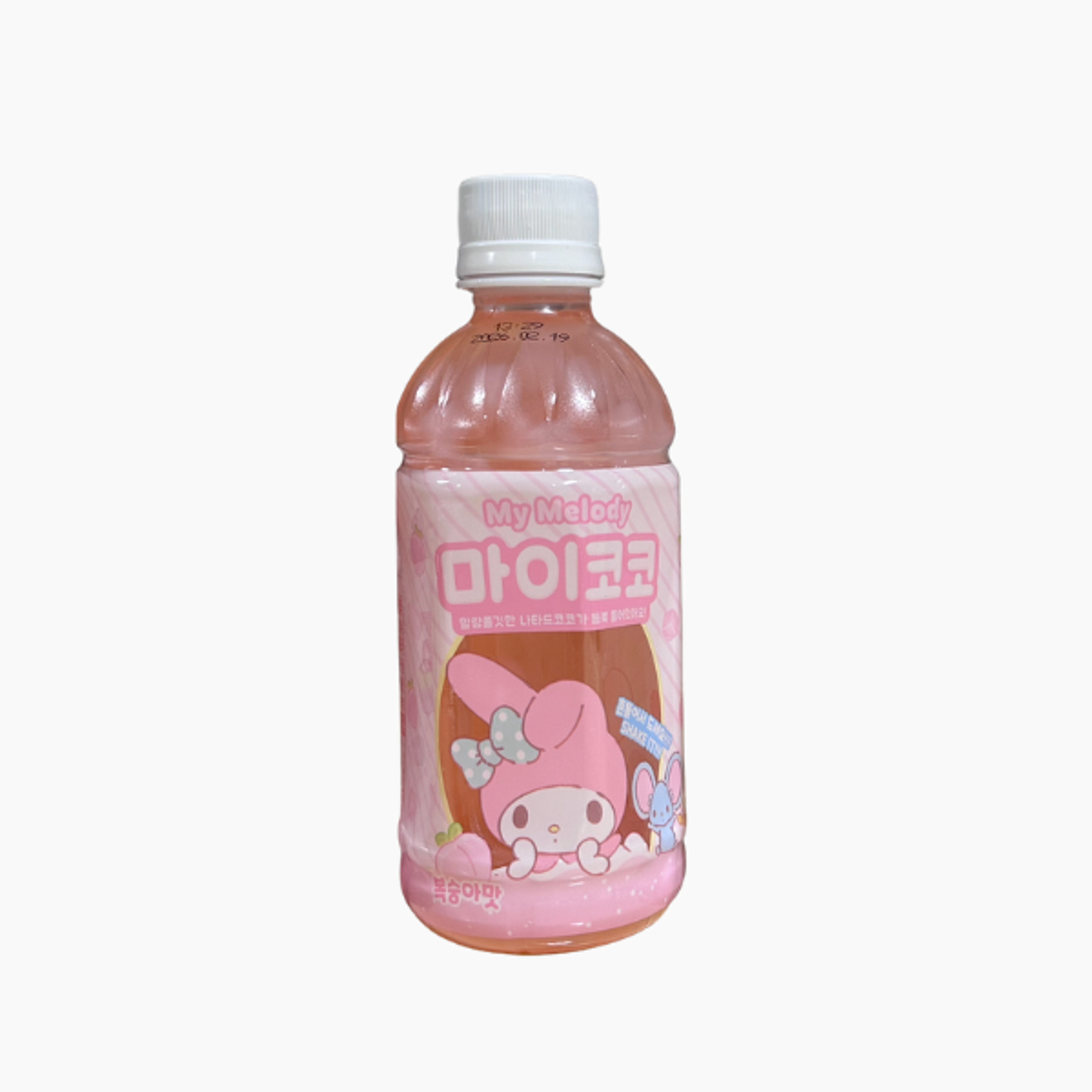 MISTY x Sanrio My Coco Drink My Melody Peach 340ml – Coconut Water with Peach Flavor