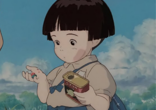 Die Fruchtbonbons (Sakuma-Drops) sind im Ghibli-Film zu sehen: Die letzten Glühwürmchen (火垂るの墓)