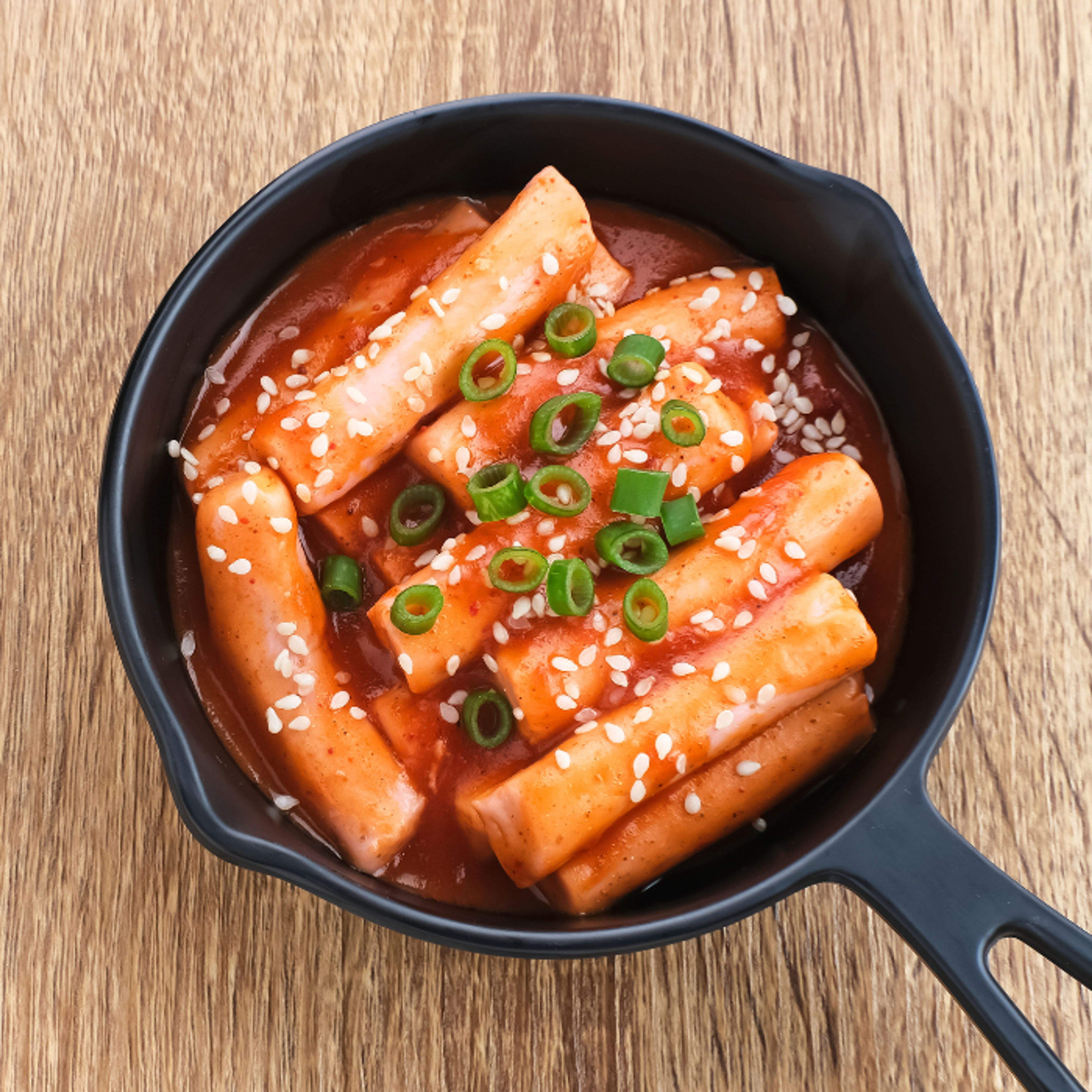 Tteokbokki mit Korecipe Reiskuchen