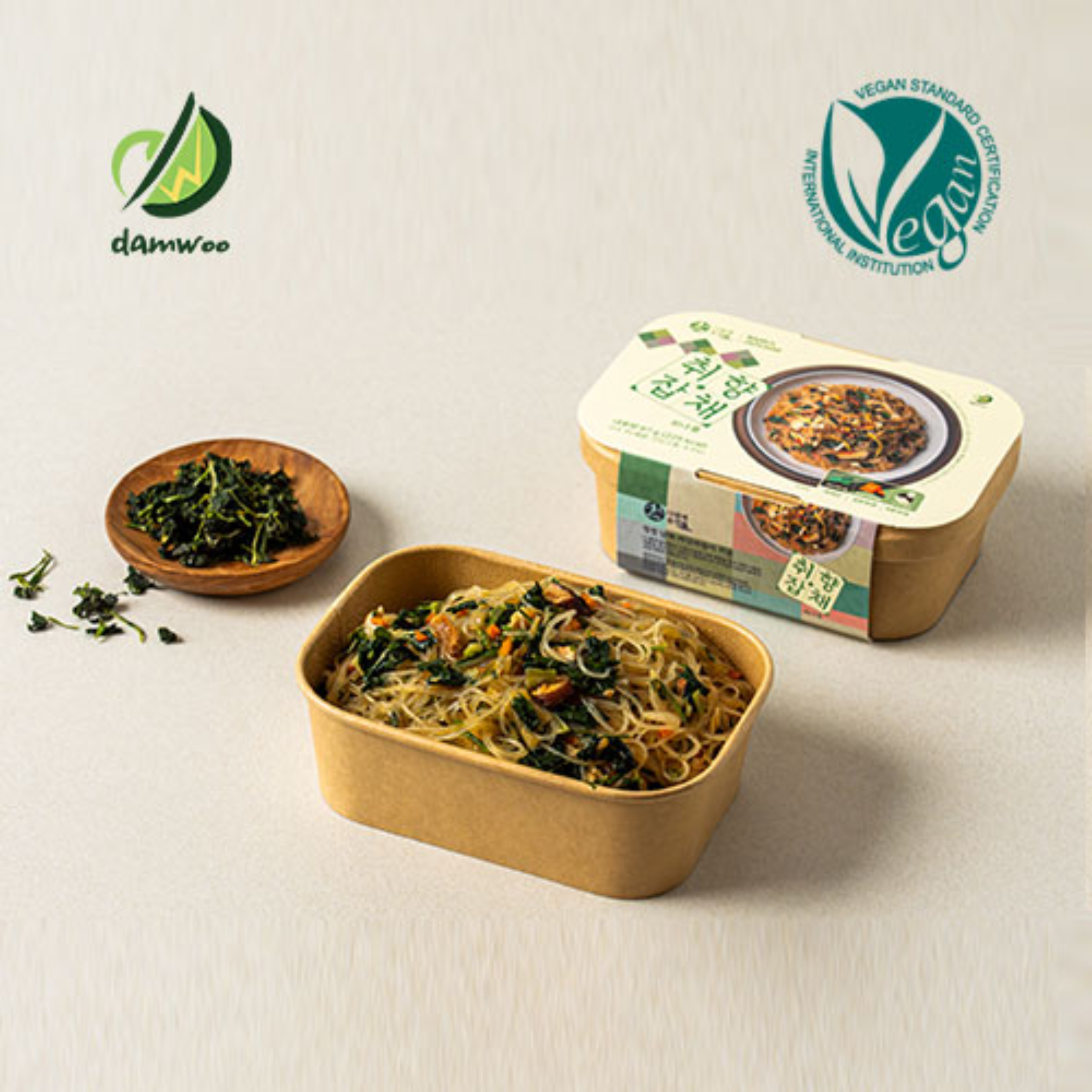 DAMWOO Namul Japchae Kit 67g – Korean Glass Noodle Set