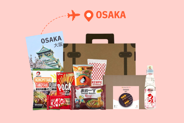 Osaka Travel Cook Box - Kulinarische Reise nach Osaka