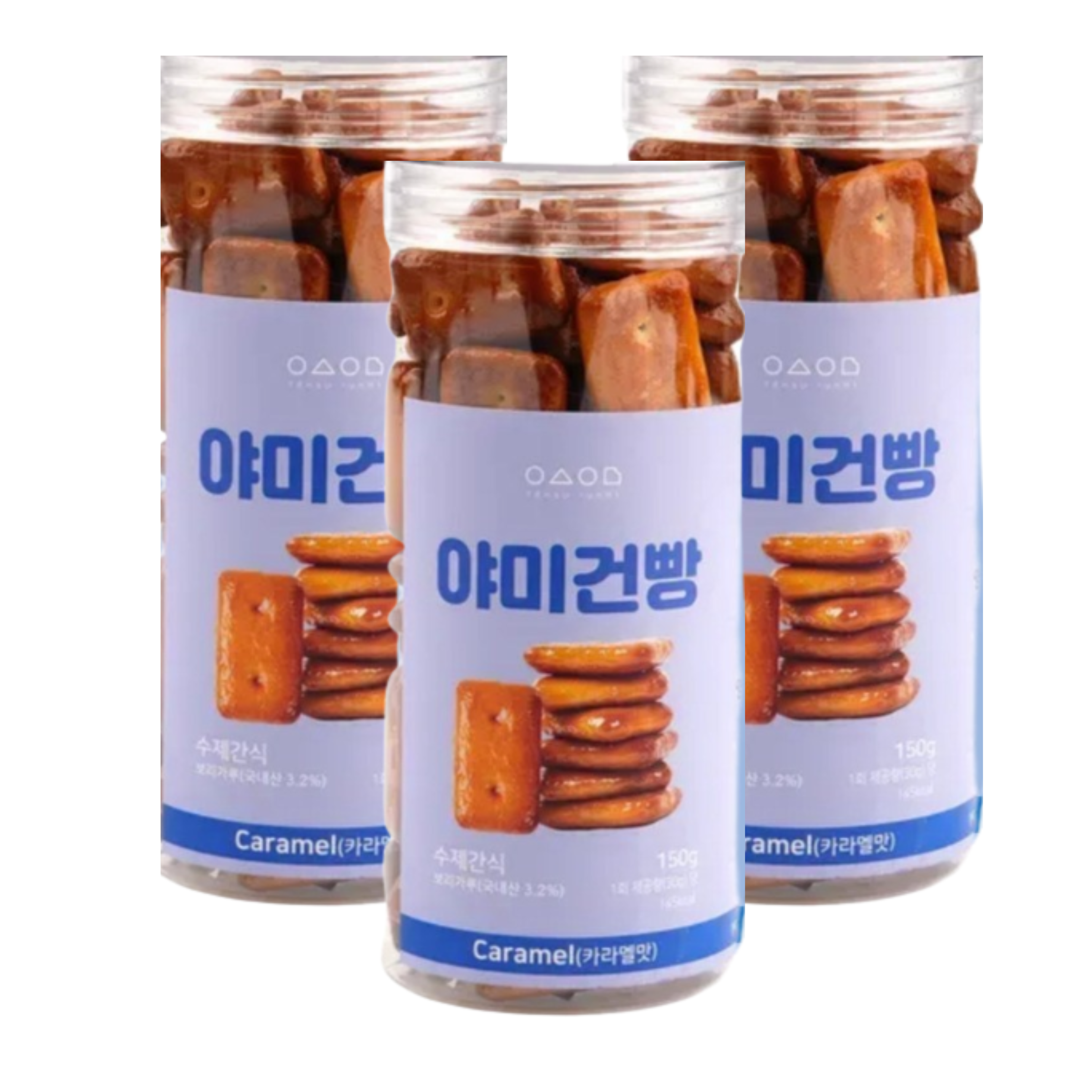 YEOSUYUMMY Barley Cracker Caramel 150g – Crispy & sweet