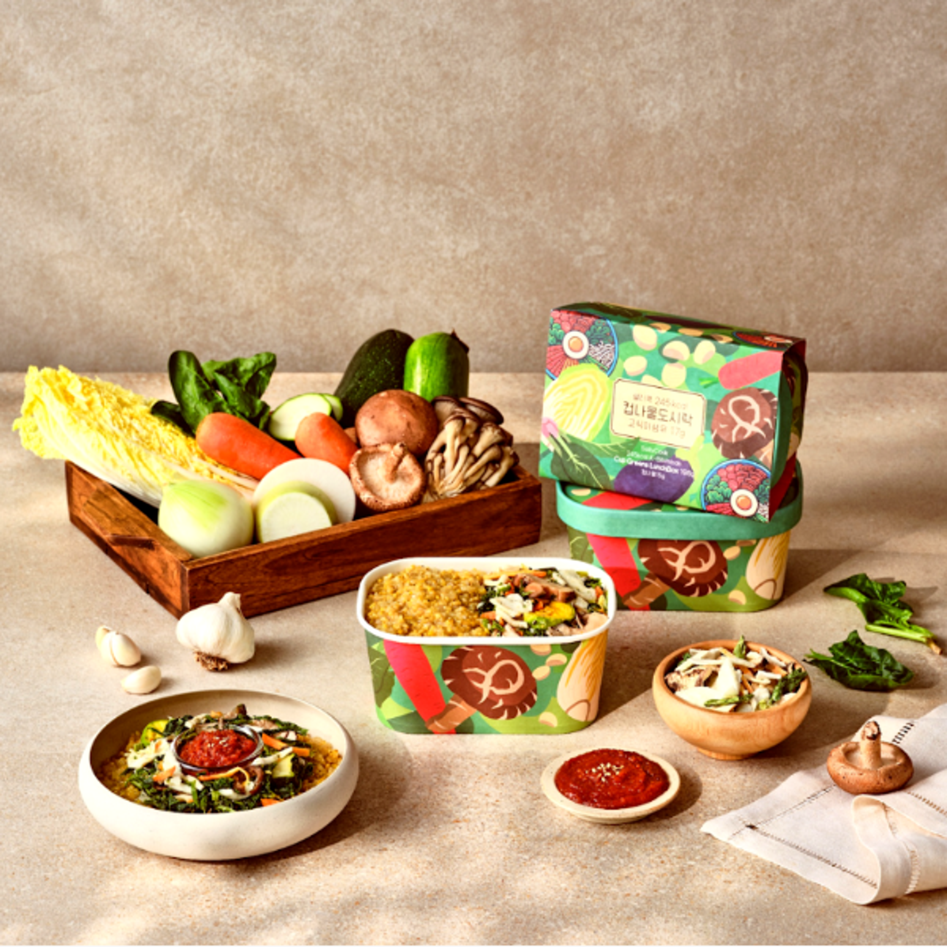SALLY COOK Bibimbap Lunch Box 200g – Quick Korean Meal