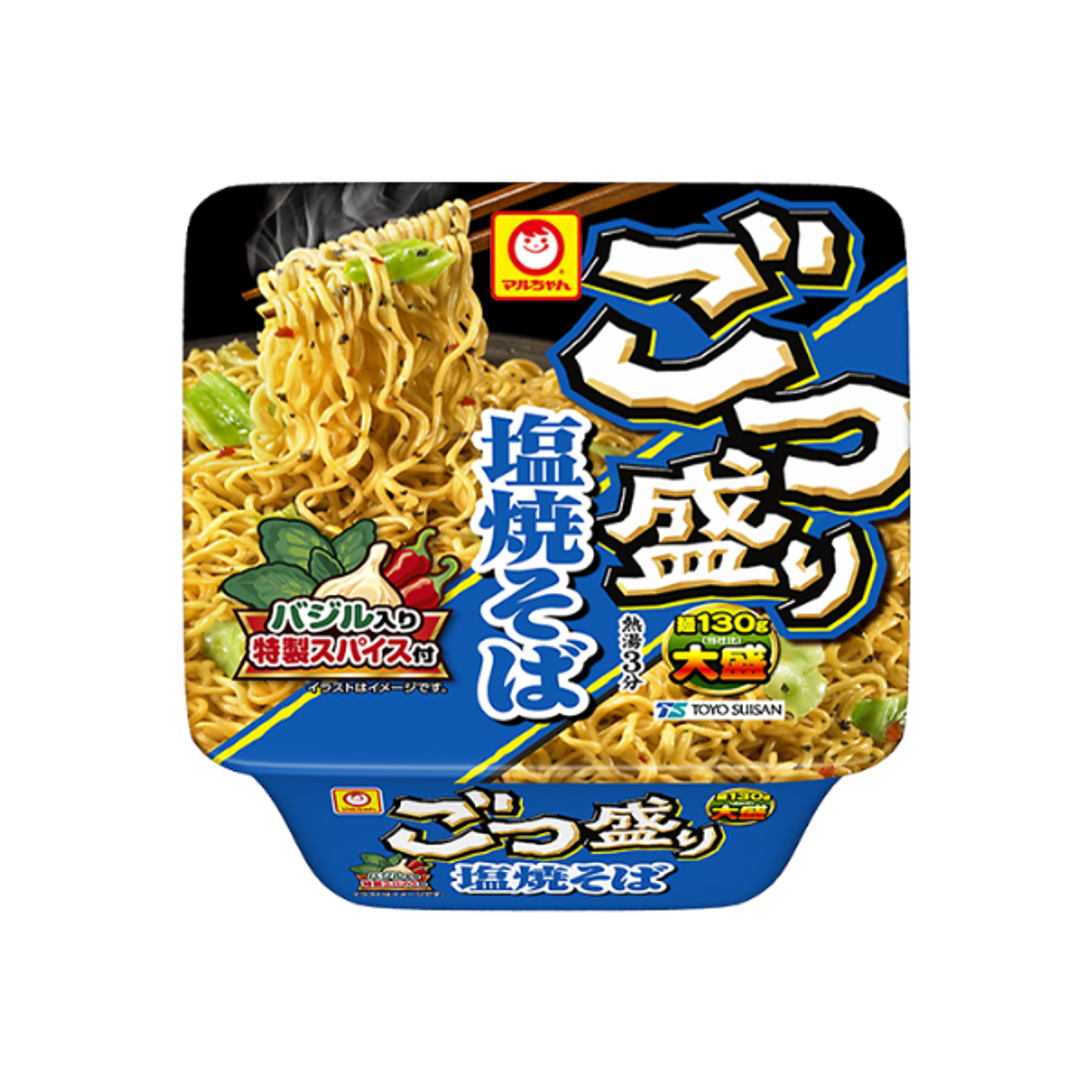 Maruchan Gotsumori Shio Yakisoba Cup | Japanese Salt Yakisoba