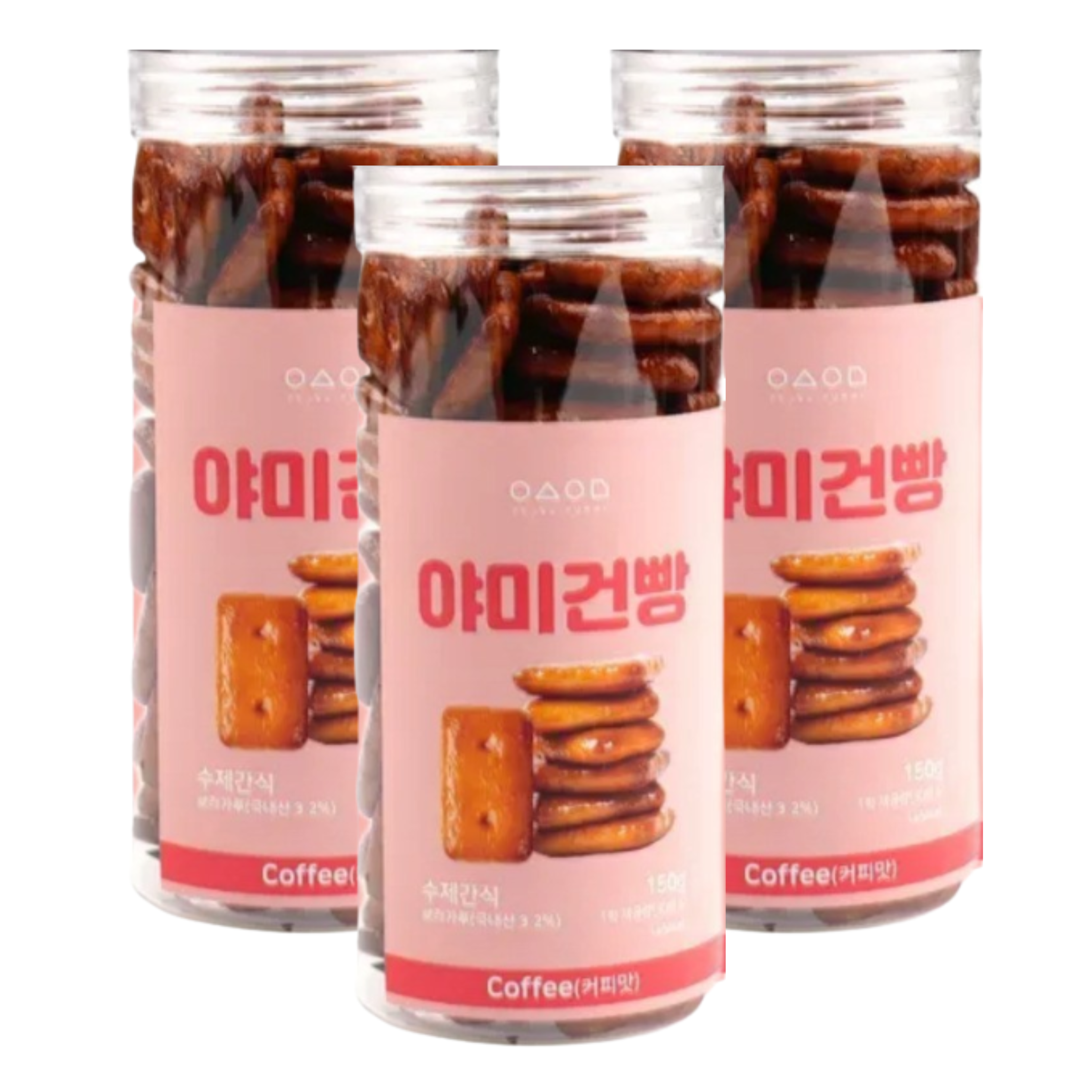 YEOSUYUMMY Barley Cracker Coffee 150g – Crispy & aromatic