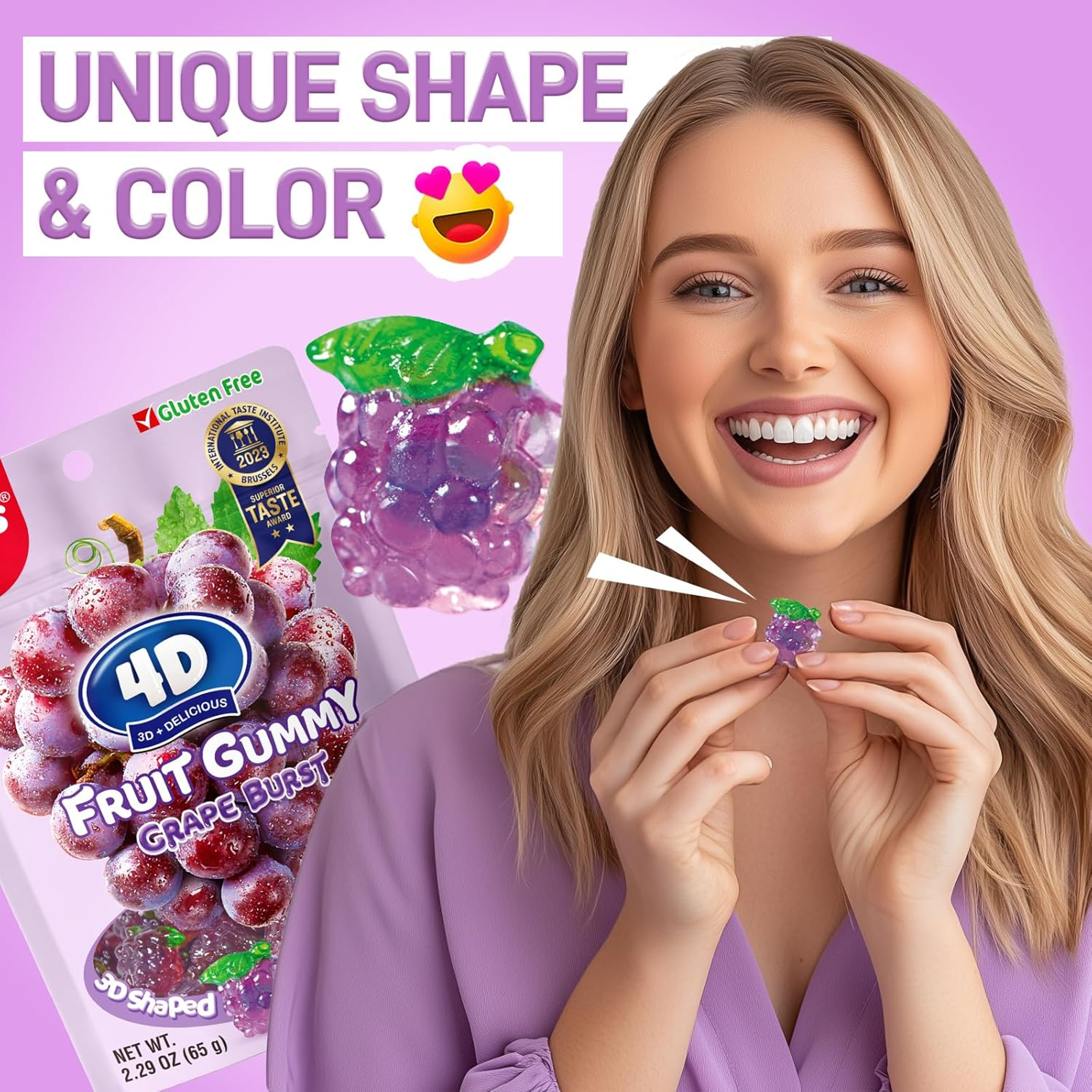 AMOS 4D & Peelerz Random Set | 5 oder 10 zufällige Gummy Packs