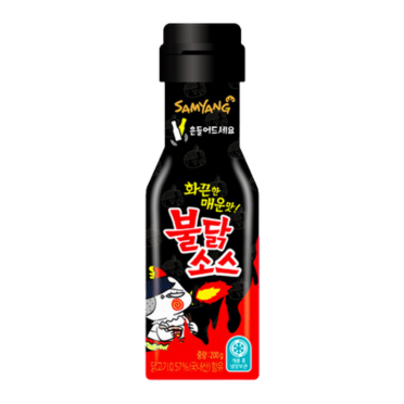 Samyang Buldak Hot Chicken Sauce Flasche