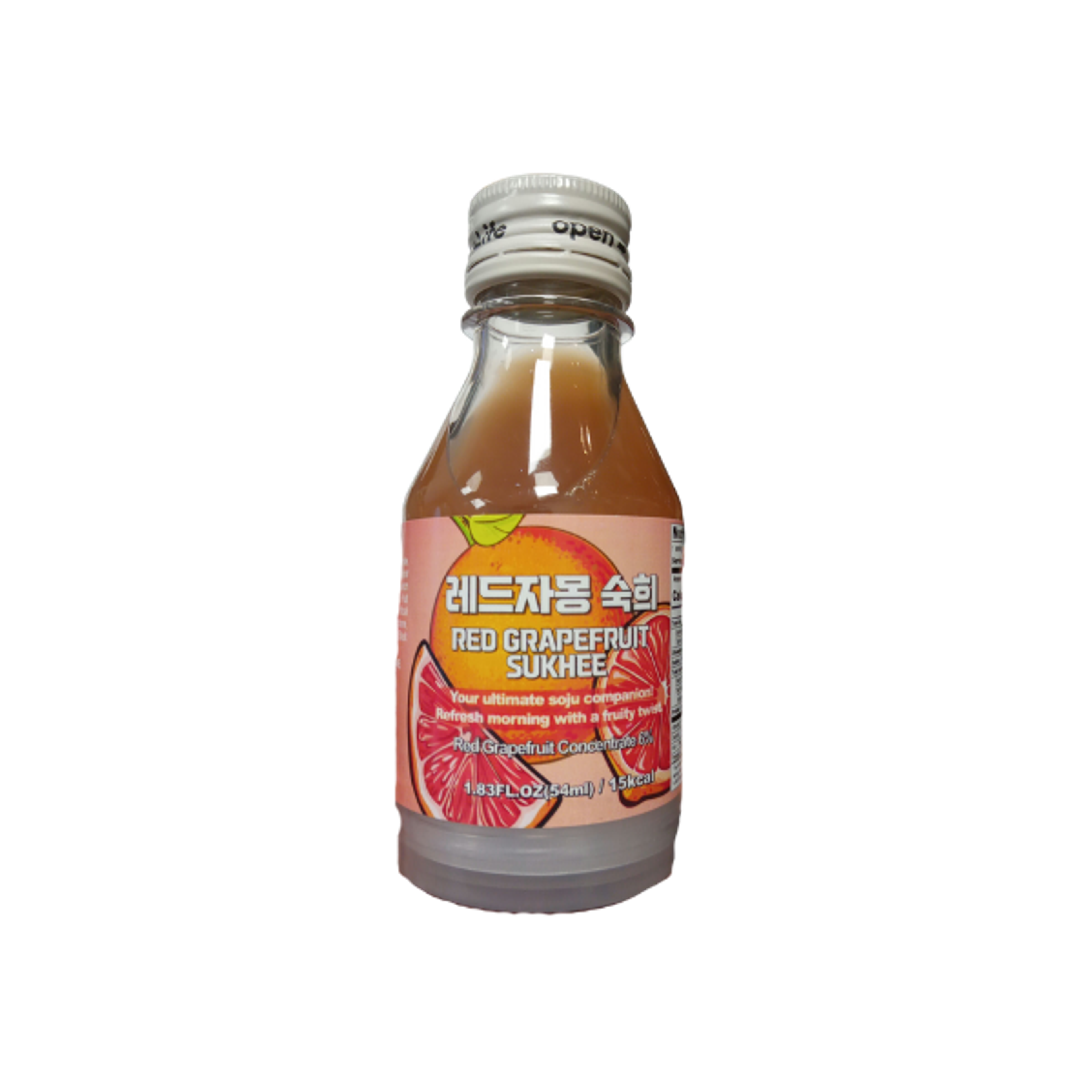SUKHEE Rote Grapefruit Erfrischungsgetränk 54ml | Fruchtig-saurer Drink für neue Energie