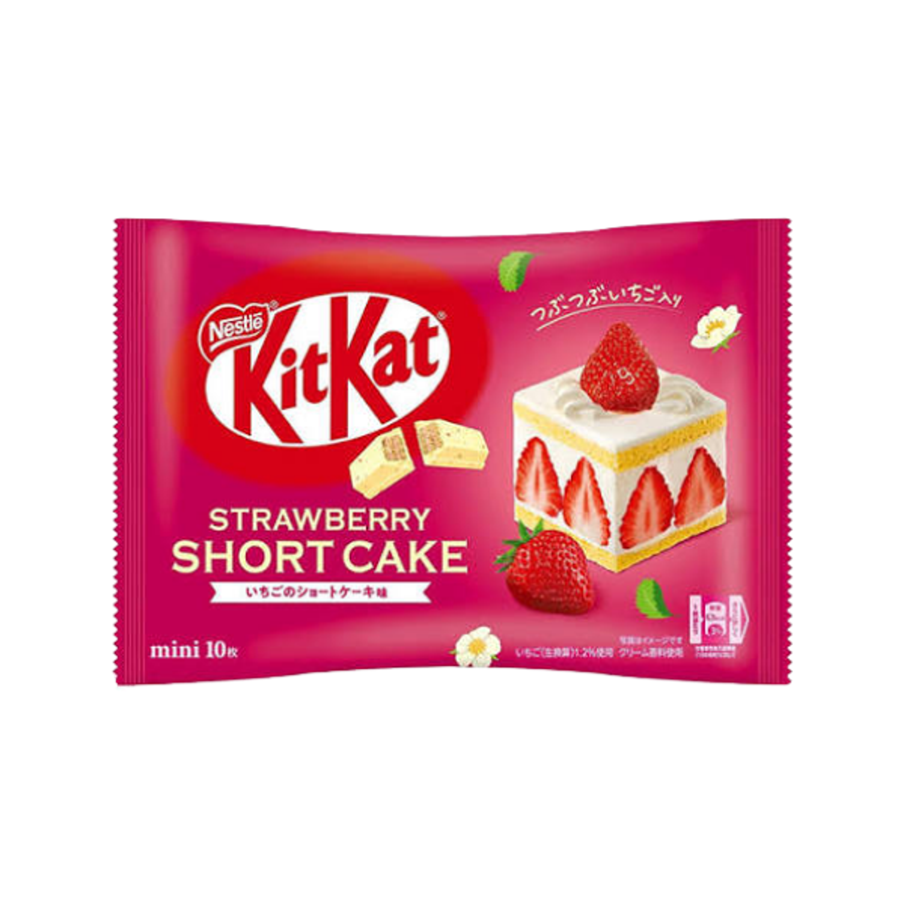 KITKAT Strawberry Shortcake 116g – Japanische Erdbeer-Schokolade