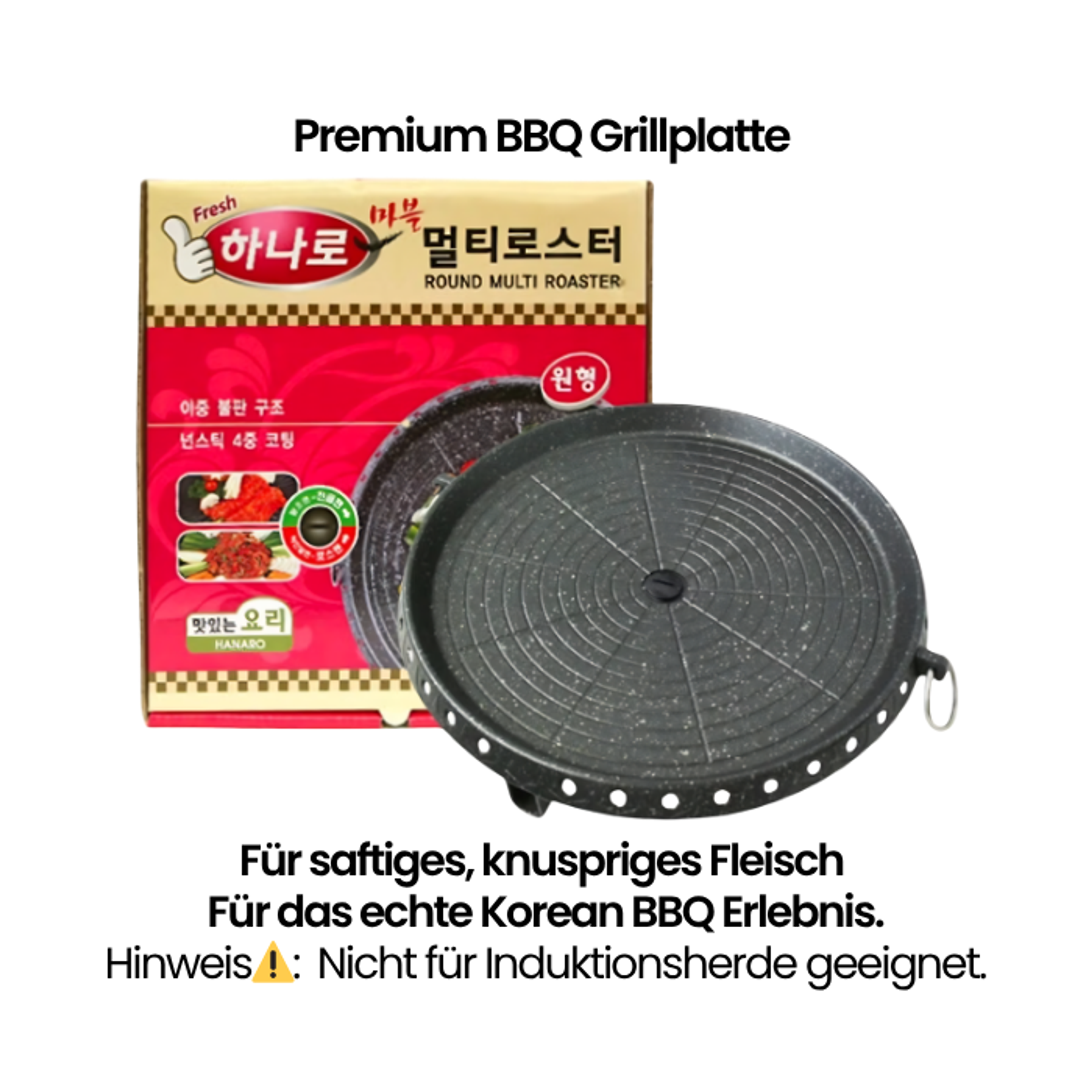 hanaro Koreanische BBQ Grillpfanne 32cm
