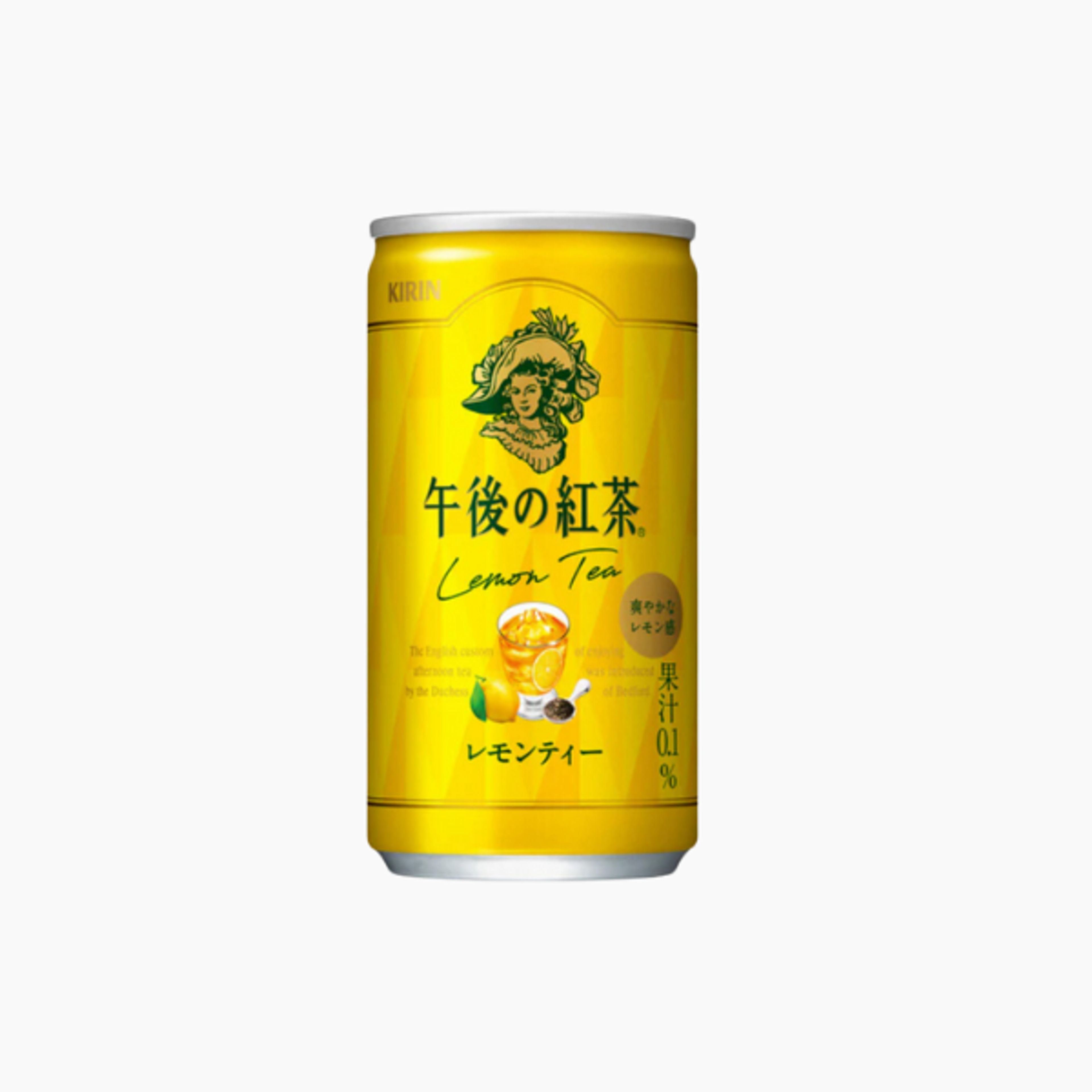 KIRIN Lemon Tea 185ml – Erfrischender Zitronentee für unterwegs