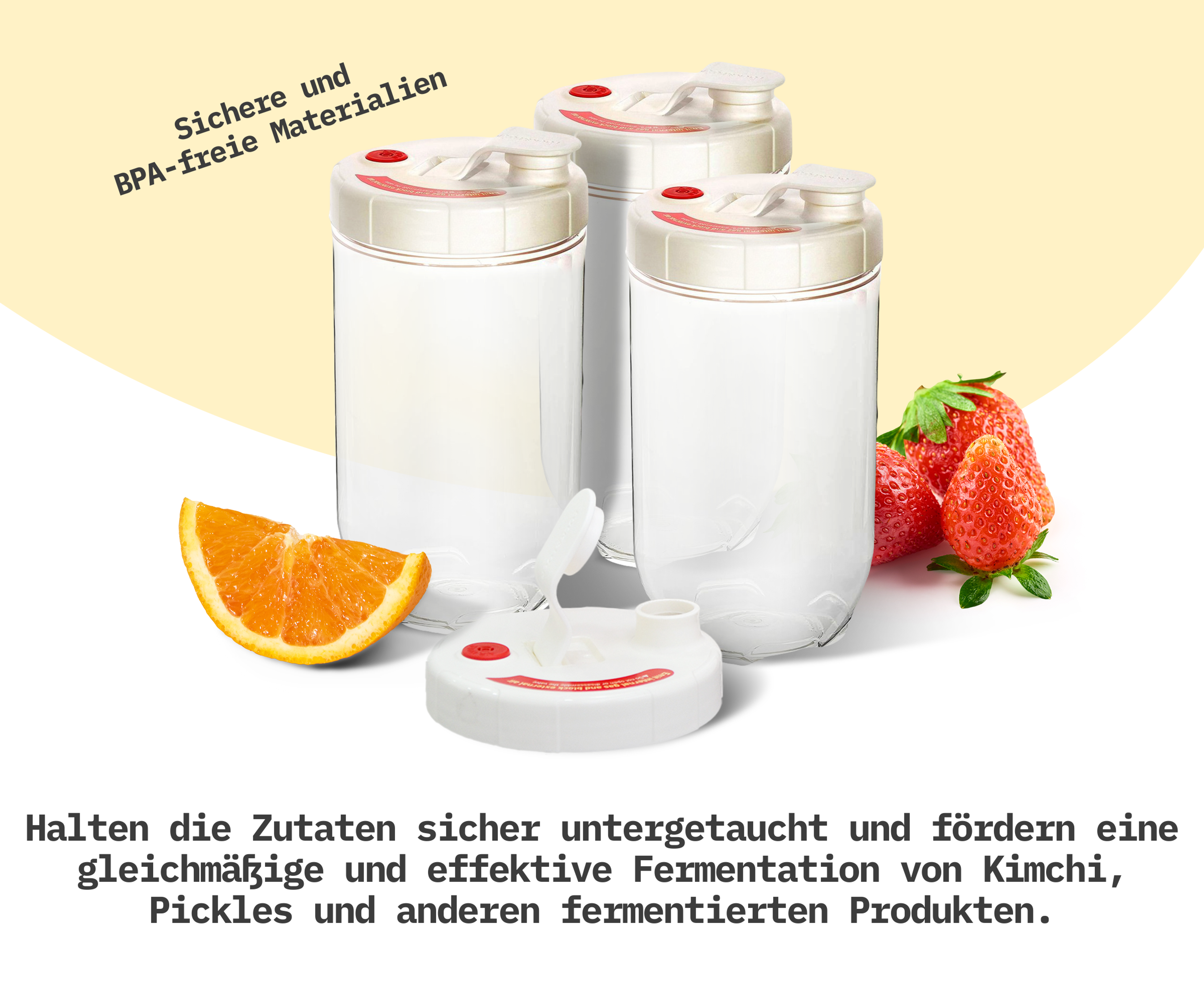 Hochwertiger Fermentationsbehälter für hausgemachte Fermentation