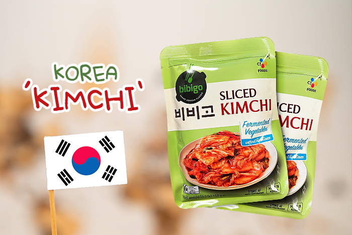 Bibigo Sliced Kimchi auf alles