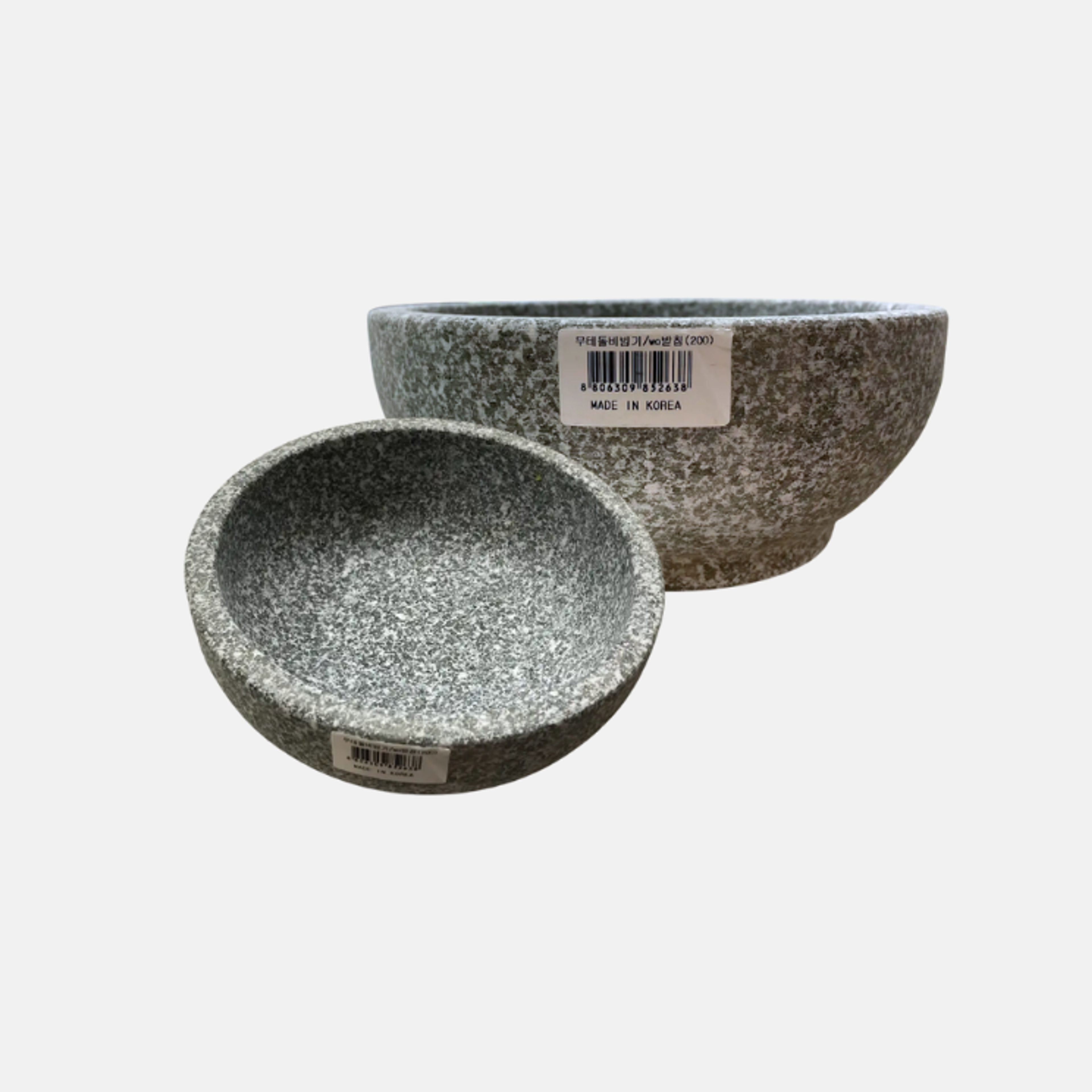 Korean Stone Bibimbap Bowl 200mm | Original koreanische Steinschale für Bibimbap & mehr