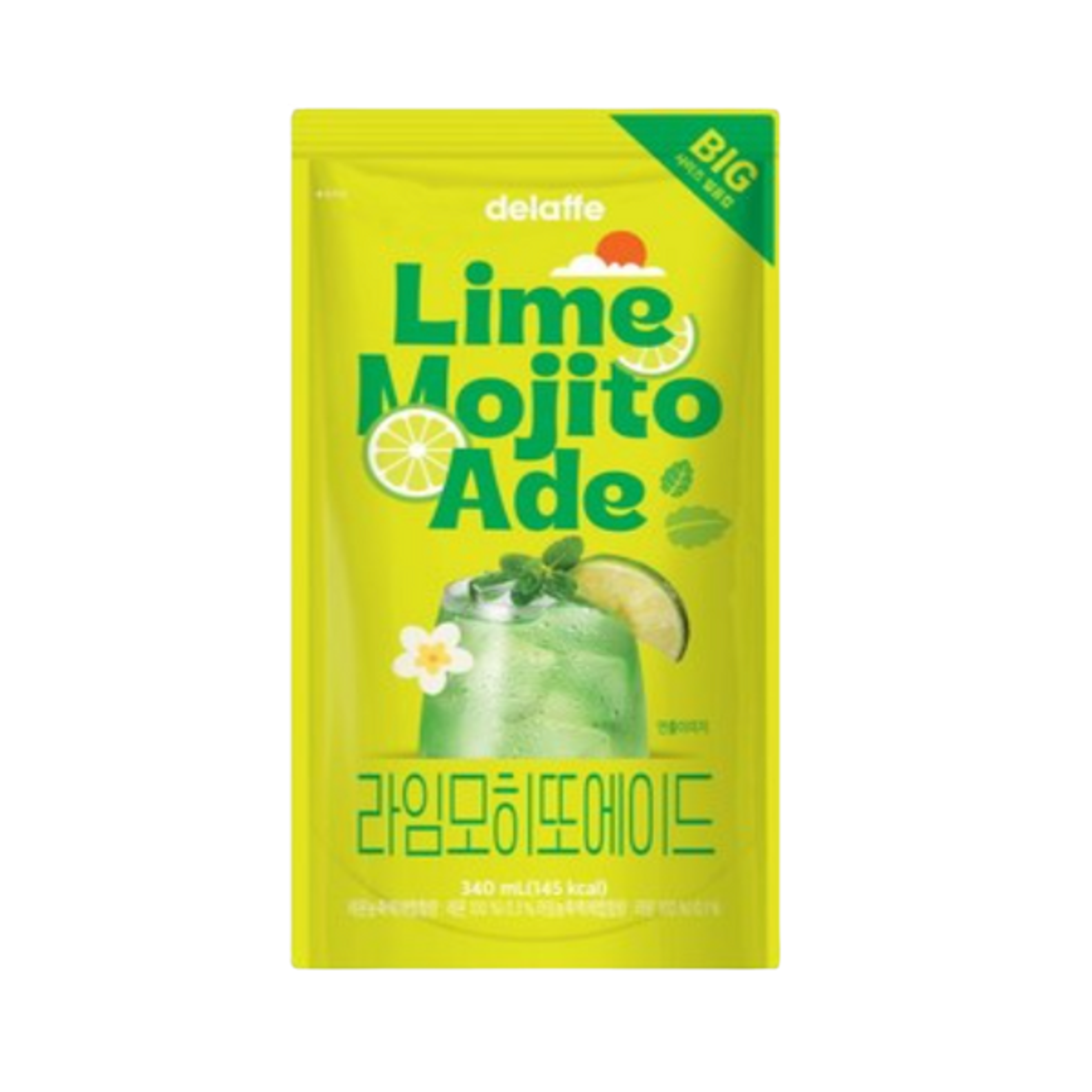 DELAFFE Lime Mojito Ade 340ml – Refreshing Lime Drink