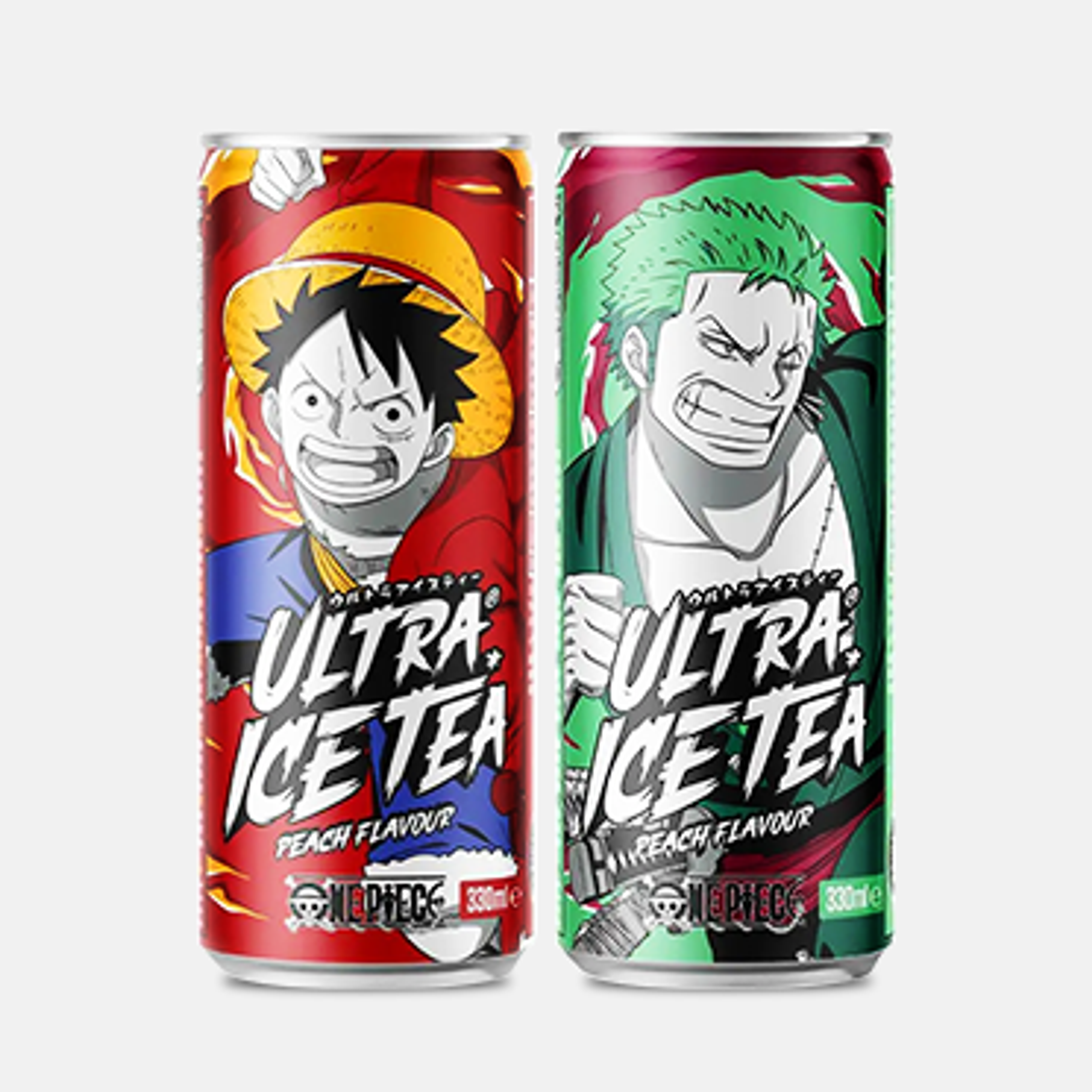 One Piece Ultra Ice Tea Peach Flavour 330ml  - Eine tolle Überraschung für Anime- und Manga-Fans