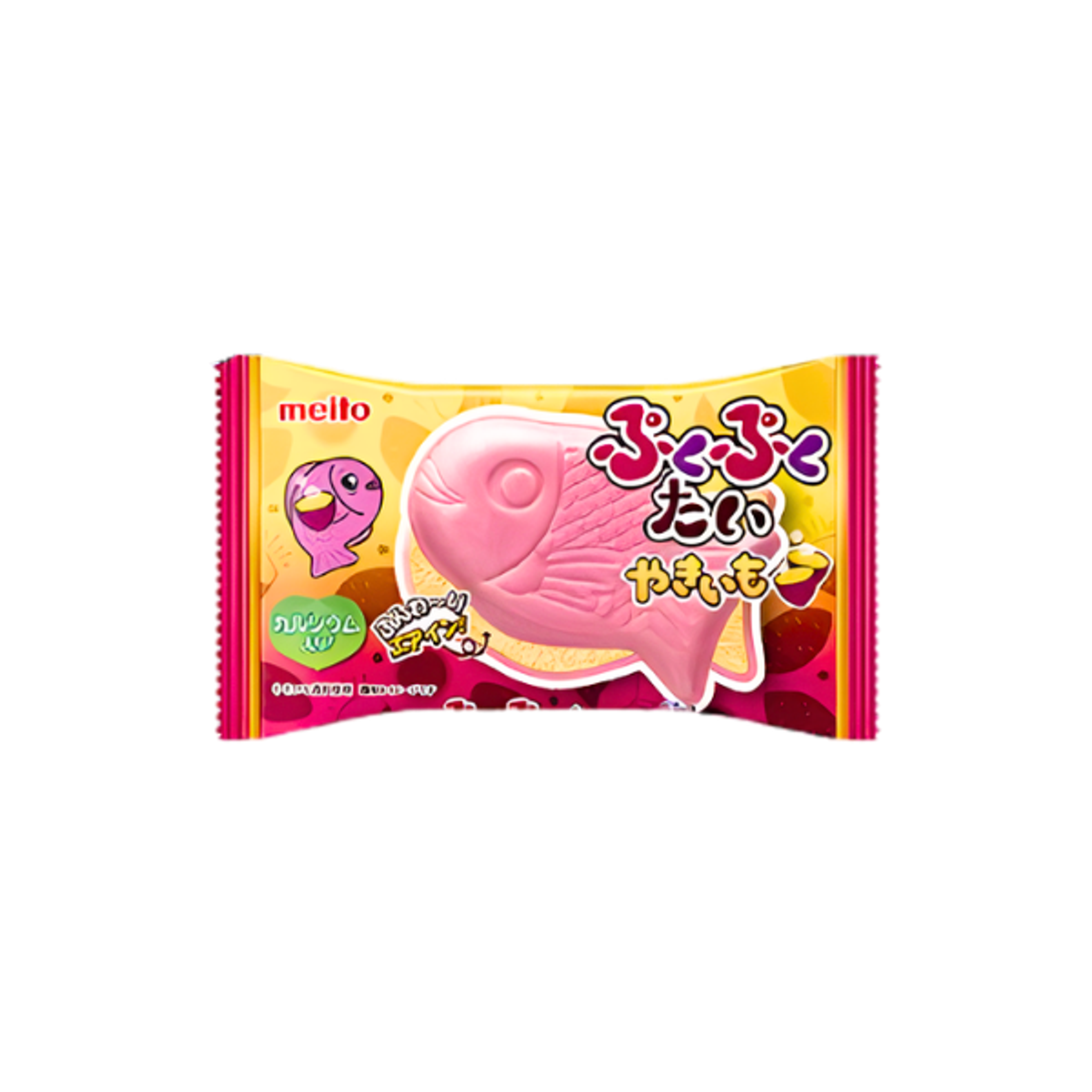 MEITO Fish Chocolate Sweet Potato 16.5g | Luftige Schokolade in Fischform