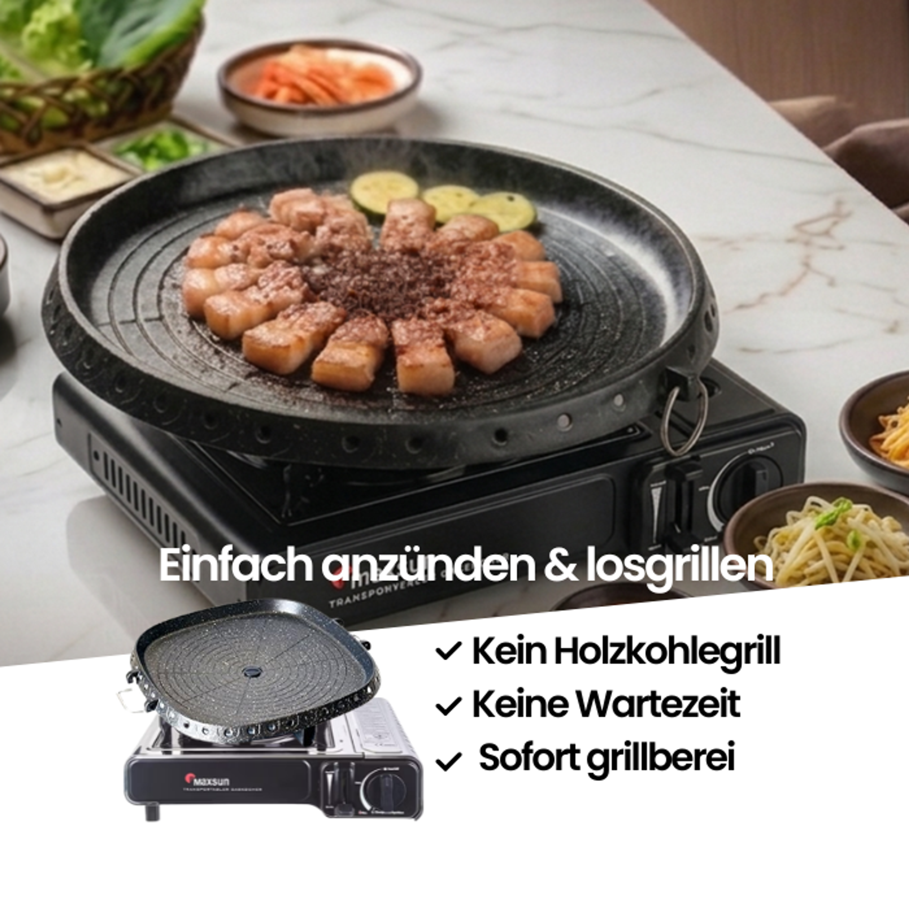 Korea BBQ Set | Korea BBQ einfach zuhause genießen