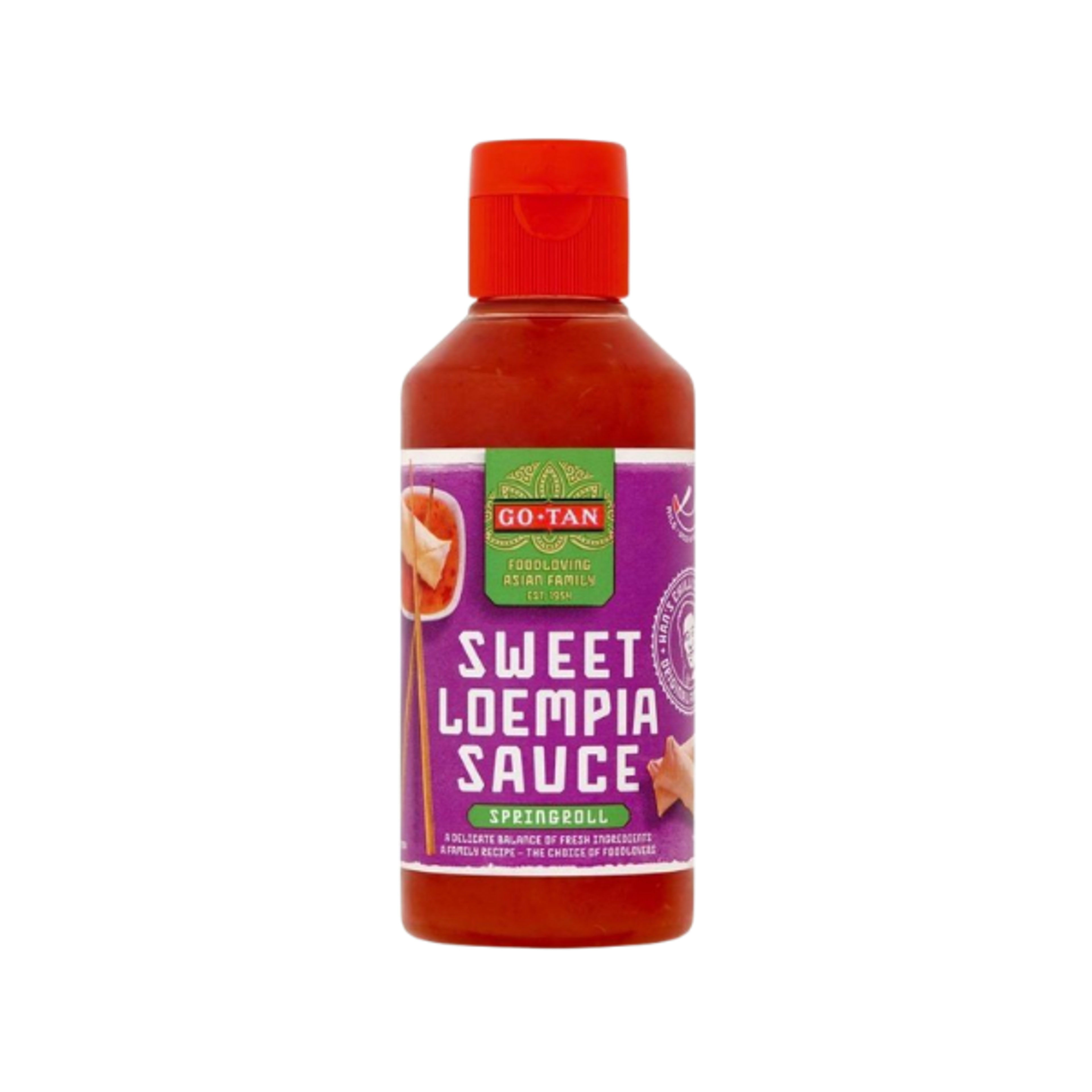 GO-TAN Sweet Loempia Sauce 270ml | Süße Frühlingsrollen-Sauce