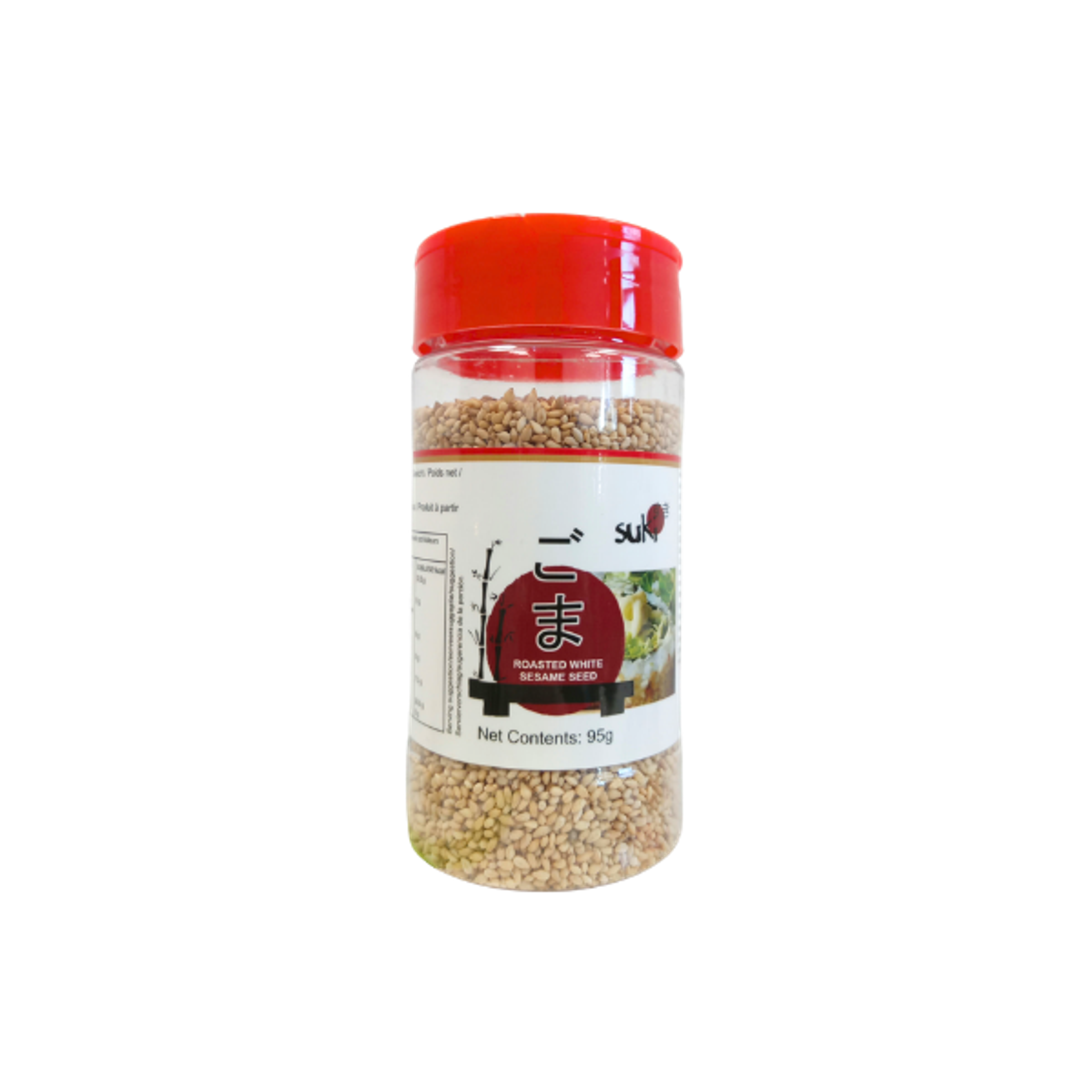 SUKI Roasted White Sesame Seeds 95g | Aromatic Sesame Seeds