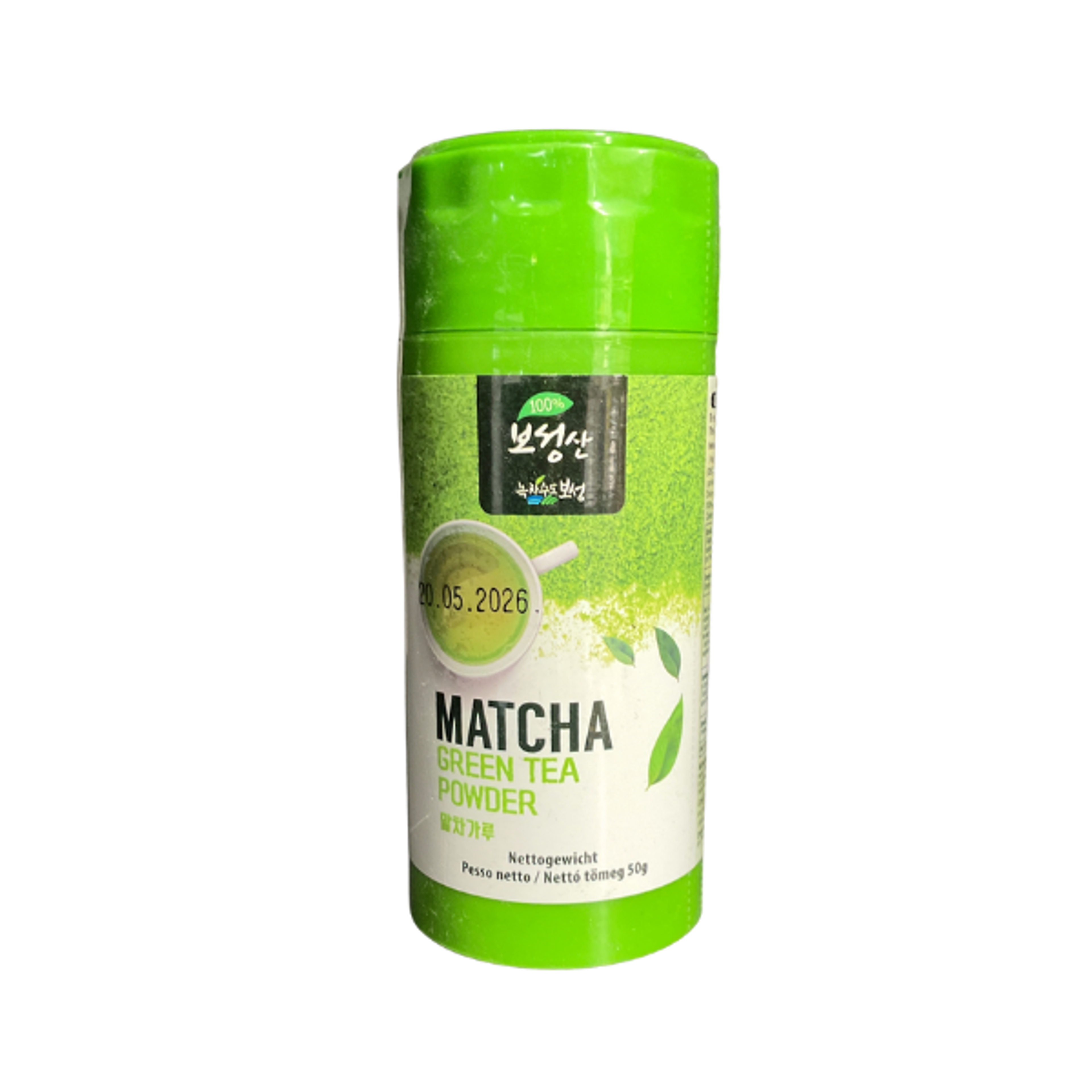 BOSEONGSAN Matcha Green Tea Powder 50g | Koreanischer Premium-Matcha