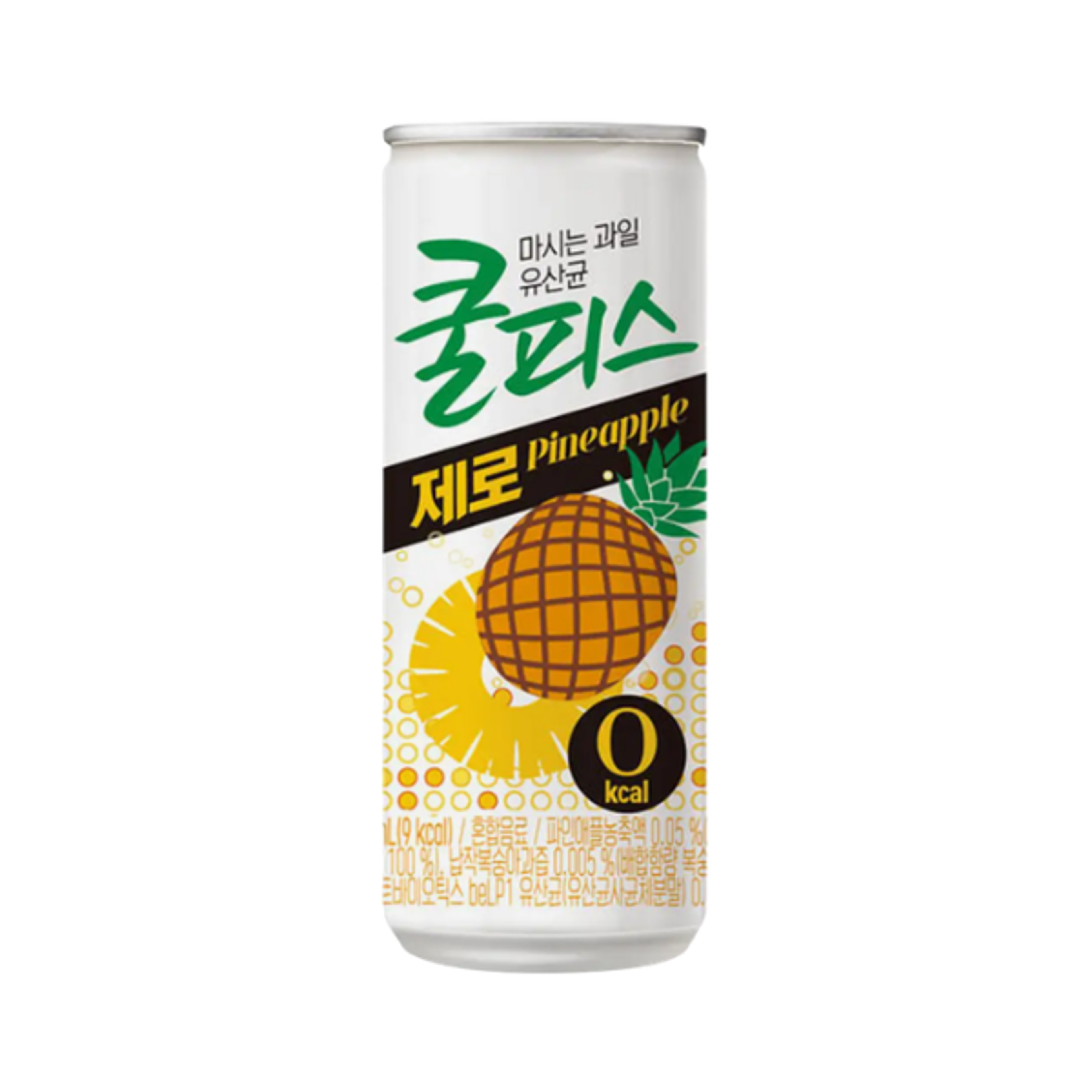 DONGWON Coolpis Zero Pineapple 230ml | Korean Sugar Free Pineapple Drink