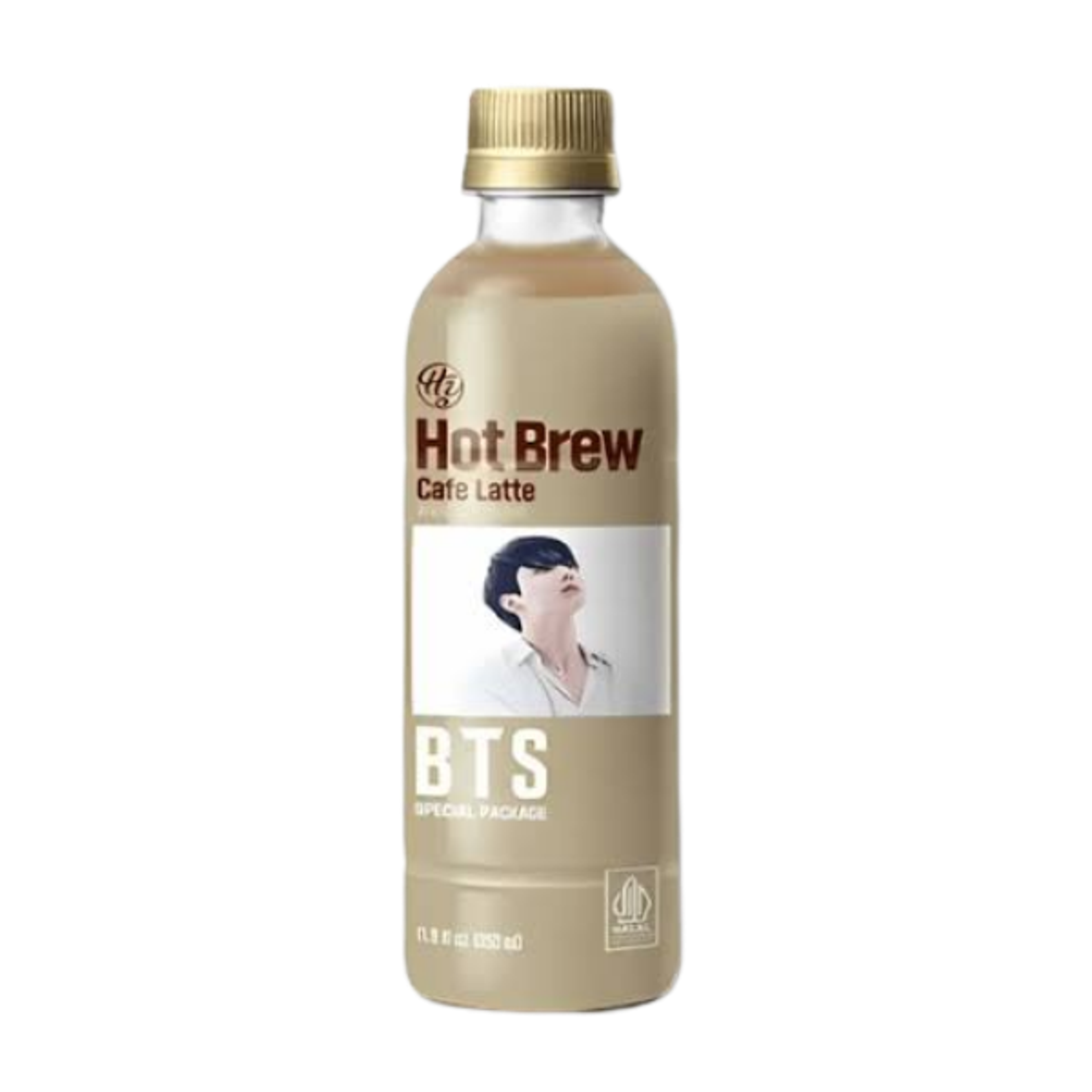 HY BTS Cafe Latte 350 ml | Milchkaffee mit zufälligem BTS-Mitglied