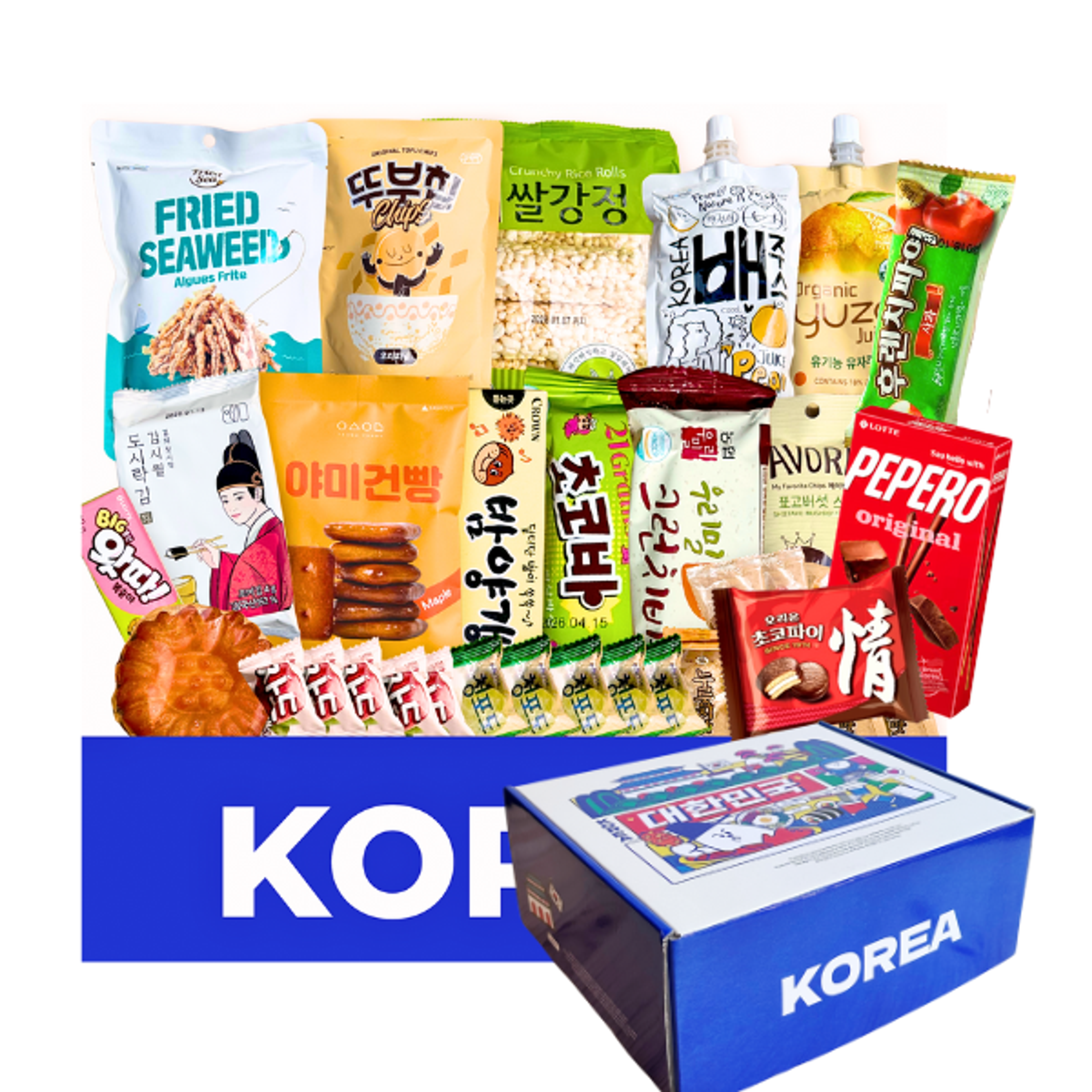 Korean Snack Box – Originale K-Snacks & Drinks mit Culture Guide
