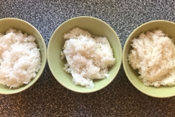 Erste Vorbereitung & Reis kochen