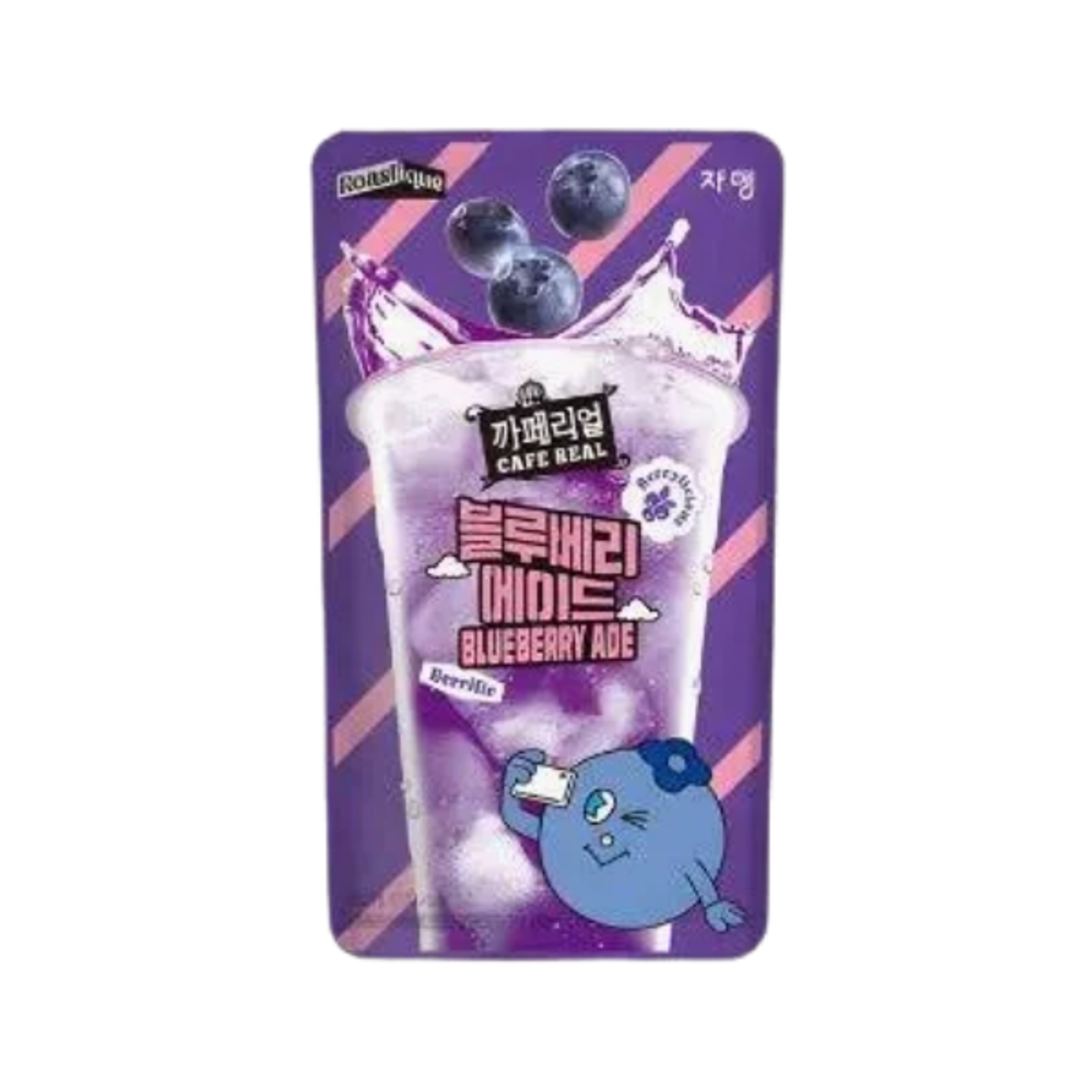 CAFEREAL Blaubeer Ade 230ml | Koreanischer Beeren-Drink