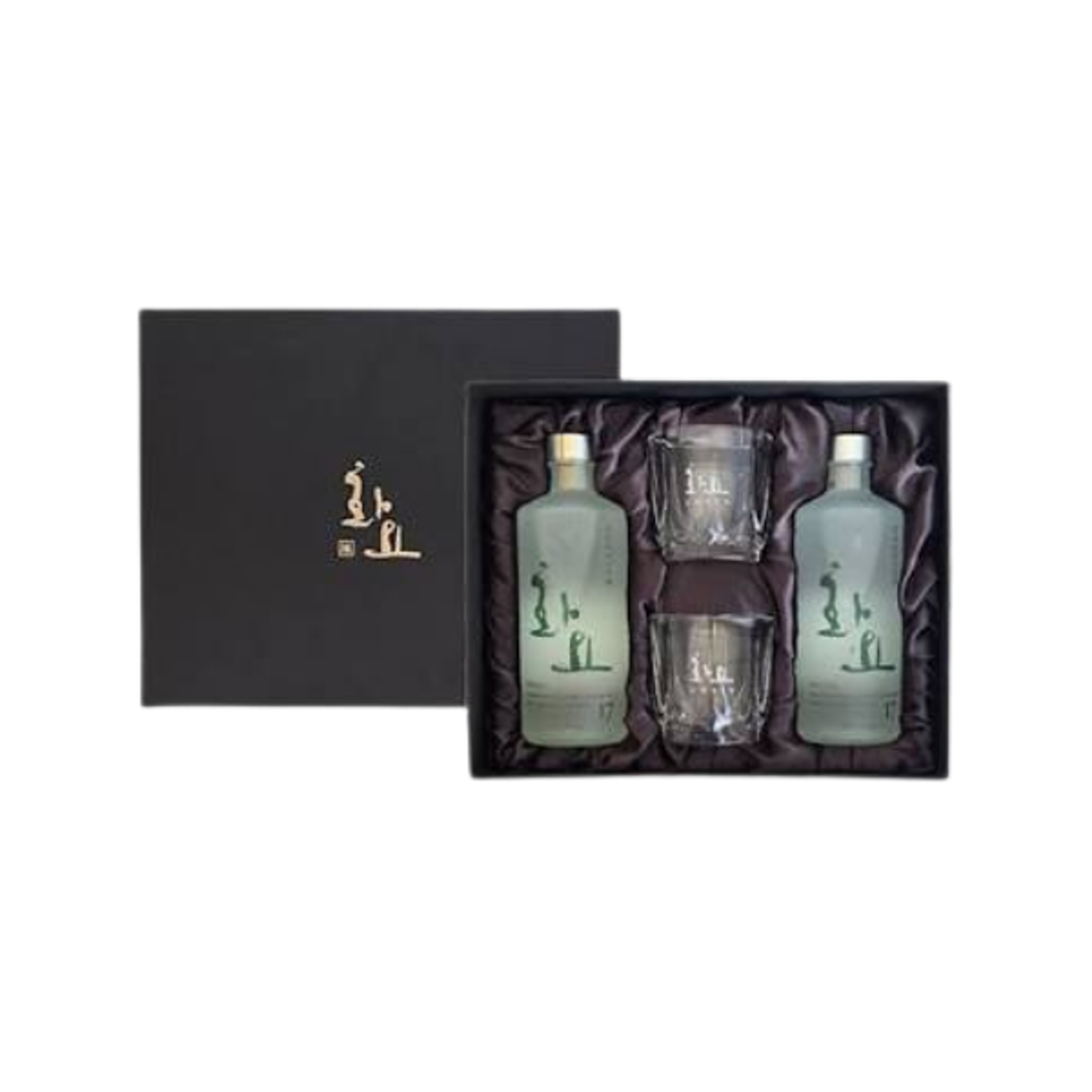 HWAYO Premium Soju 17 % Geschenkset – Koreanische Handwerkskunst in edler Box