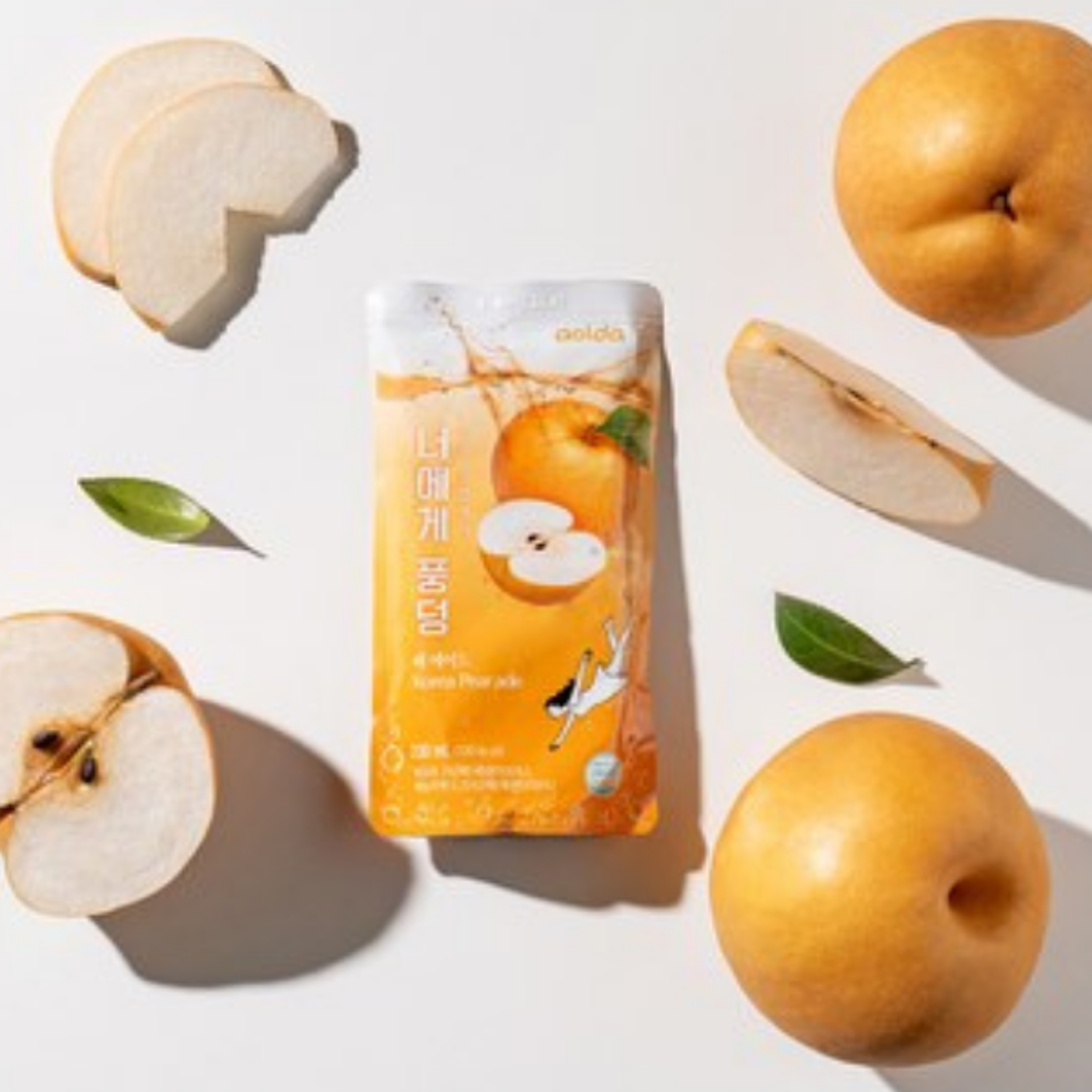 AOLDA Pouch Drink Korean Pear Ade 230ml | Korean Pear Ade in a Pouch – Refreshing & Handy