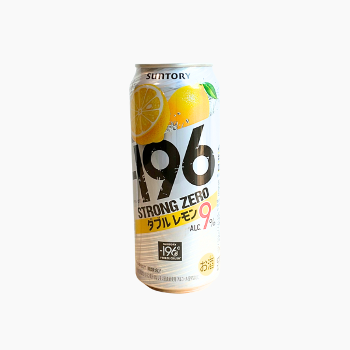 momogo - SUNTORY -196 Strong Zero Double Lemon 9% 350ml