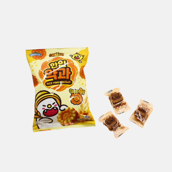 SWEETMONSTER Mini Yakgwa 110g - Traditionelle Koreanische Reiskuchen ...