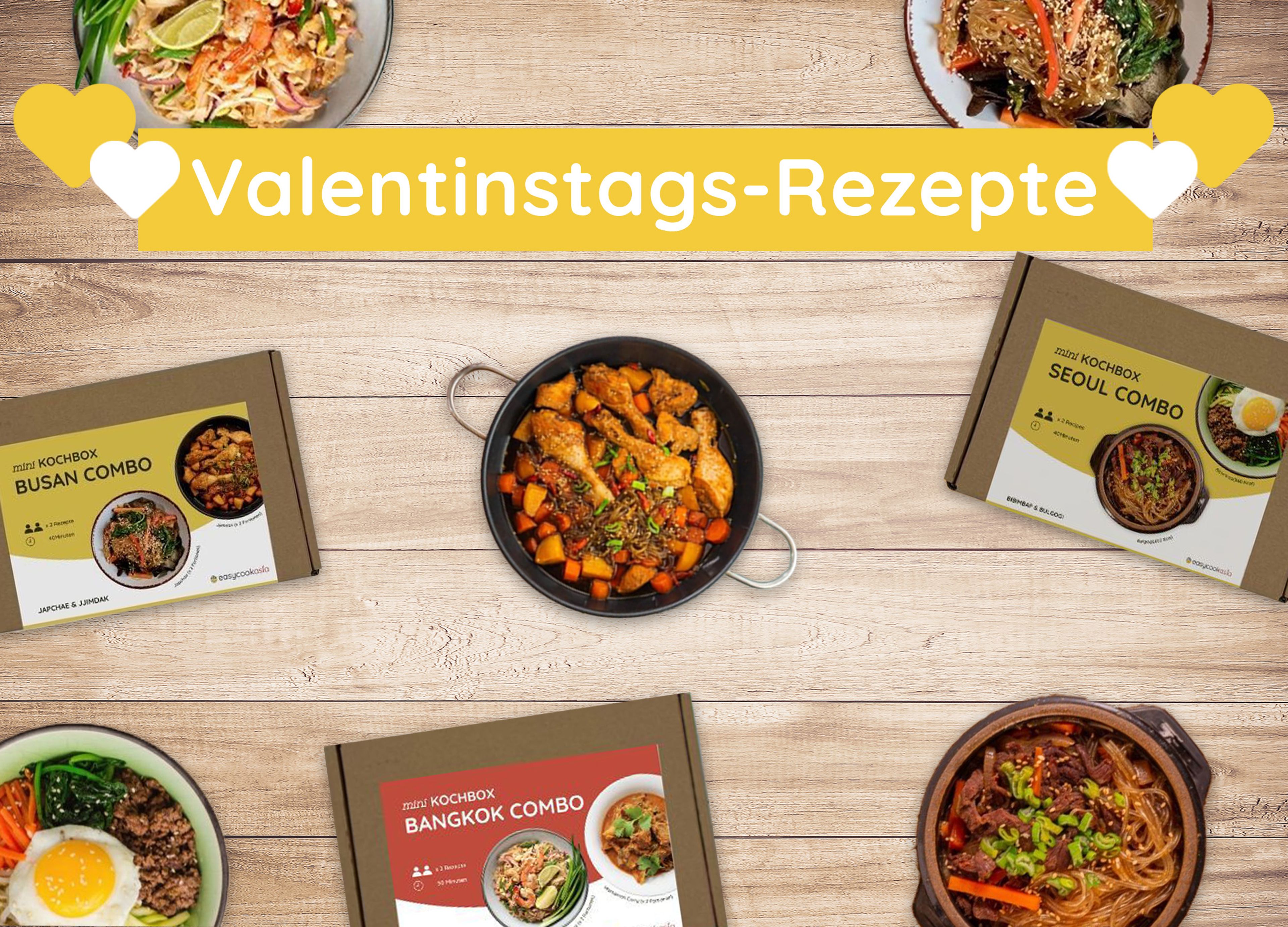 Valentinstag-Rezepte für Verliebte nach asiatischer Art