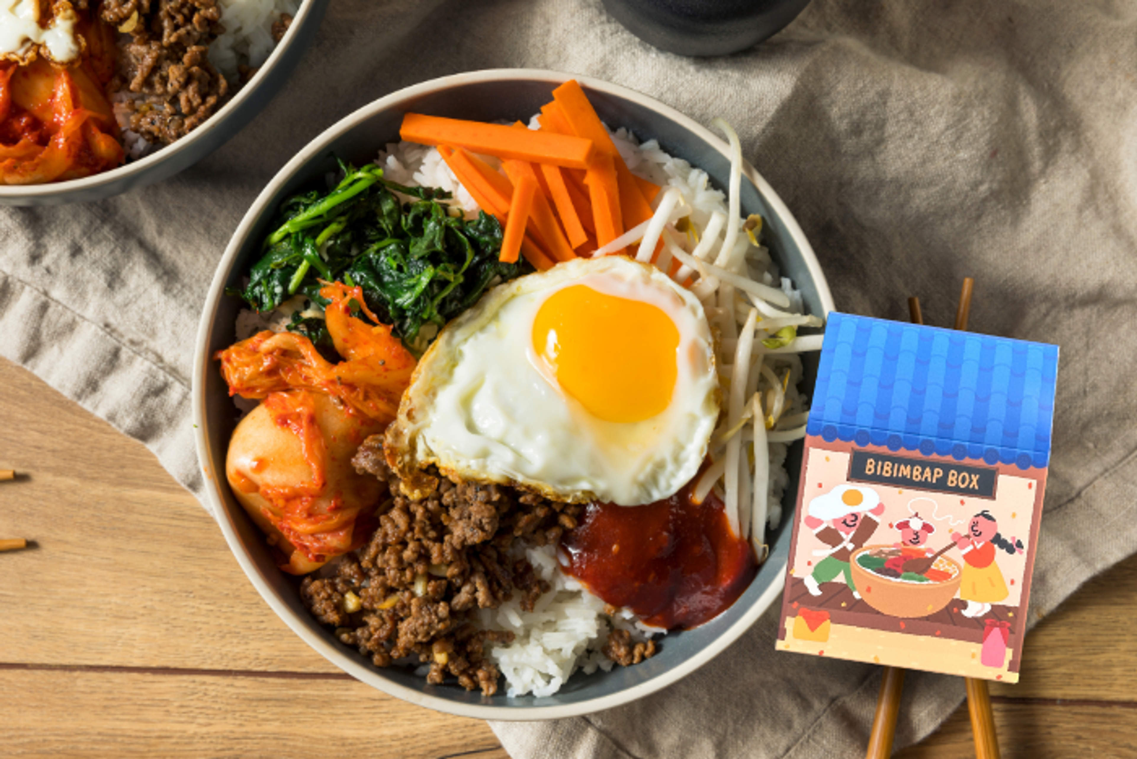 EasyCookAsia Little House Bibimbap 2 Portionen