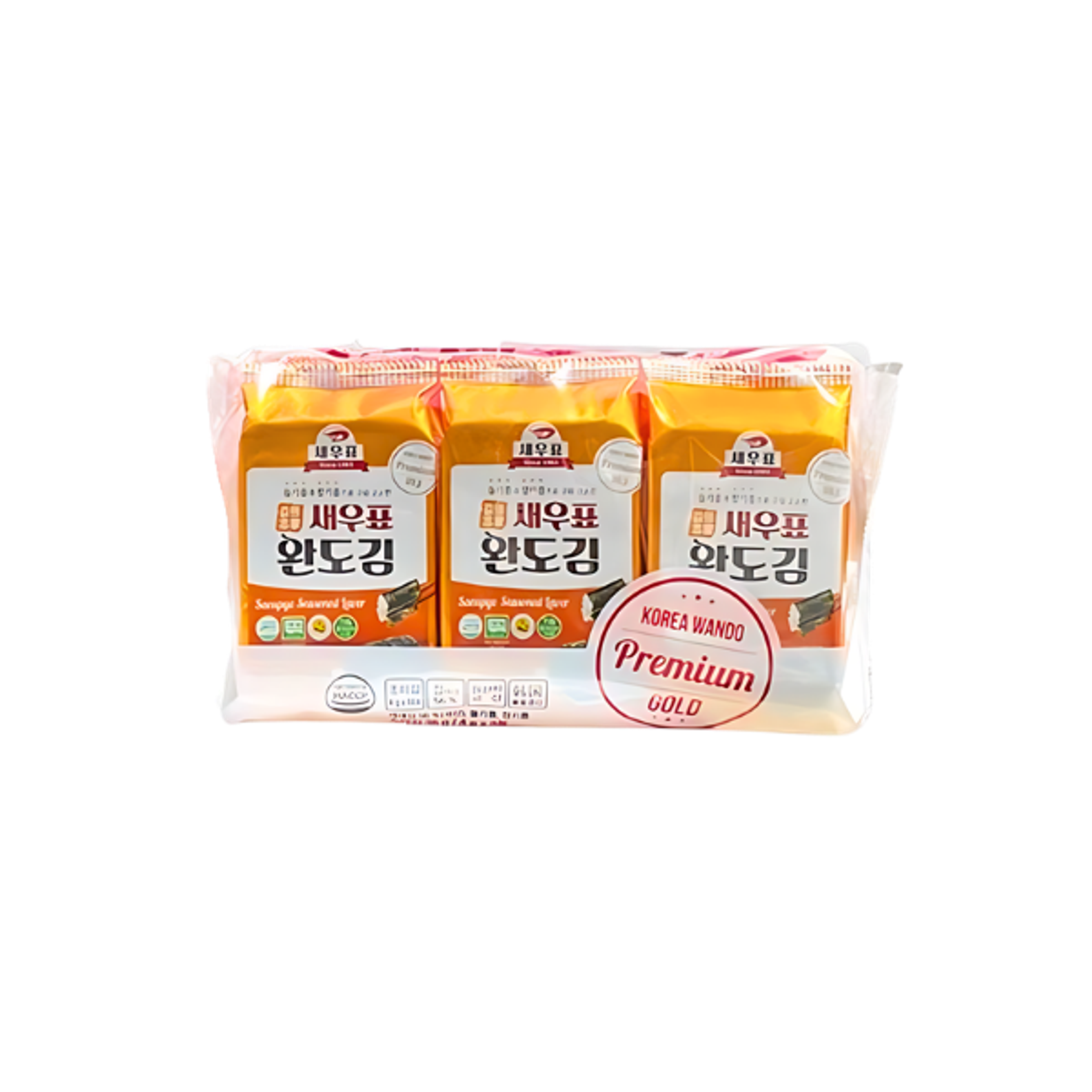 Gerösteter Seetang Snack 4g x 9 | Koreanischer Seetang