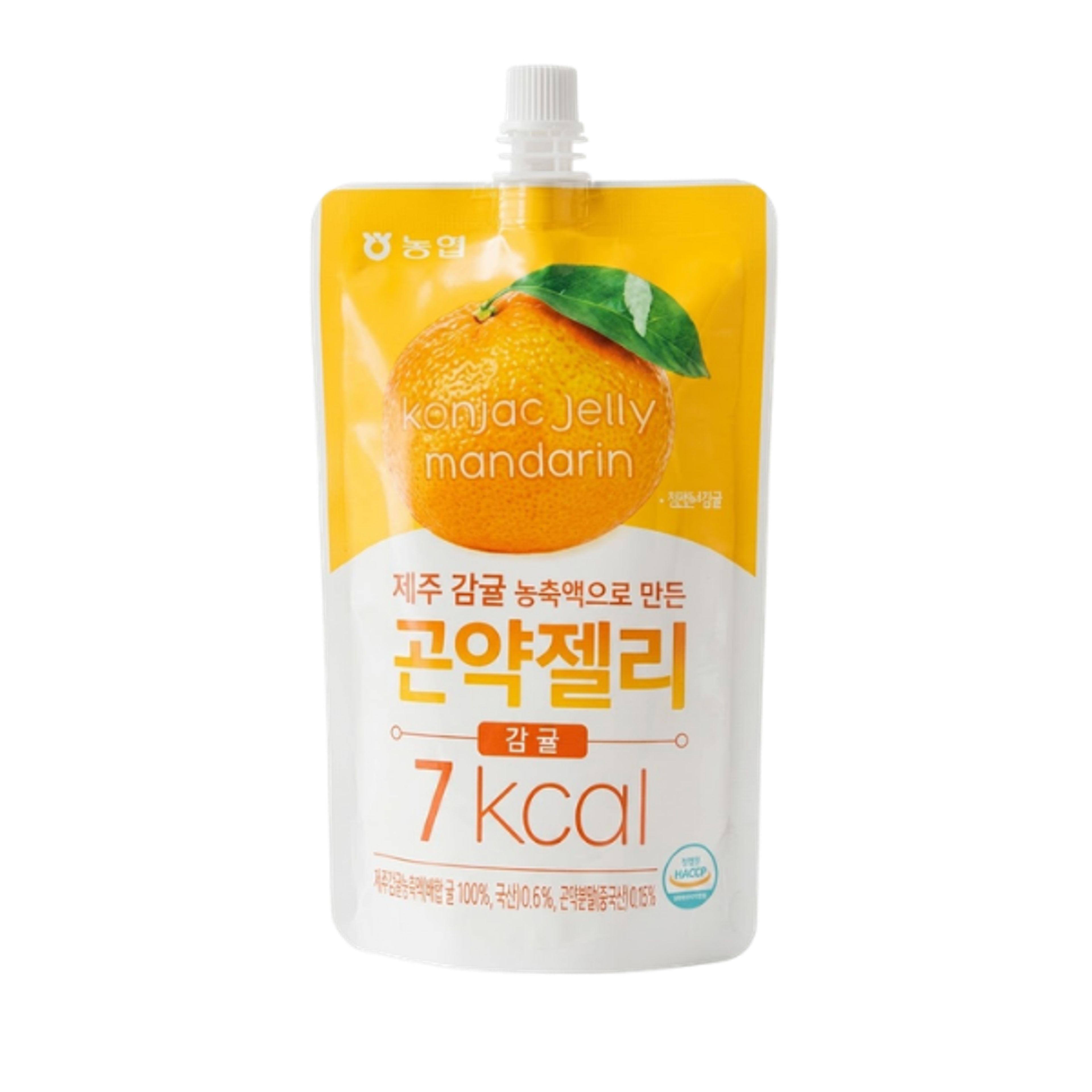 NONGHYUP Konjac Jelly Mandarine 150g | Low Calorie Snack