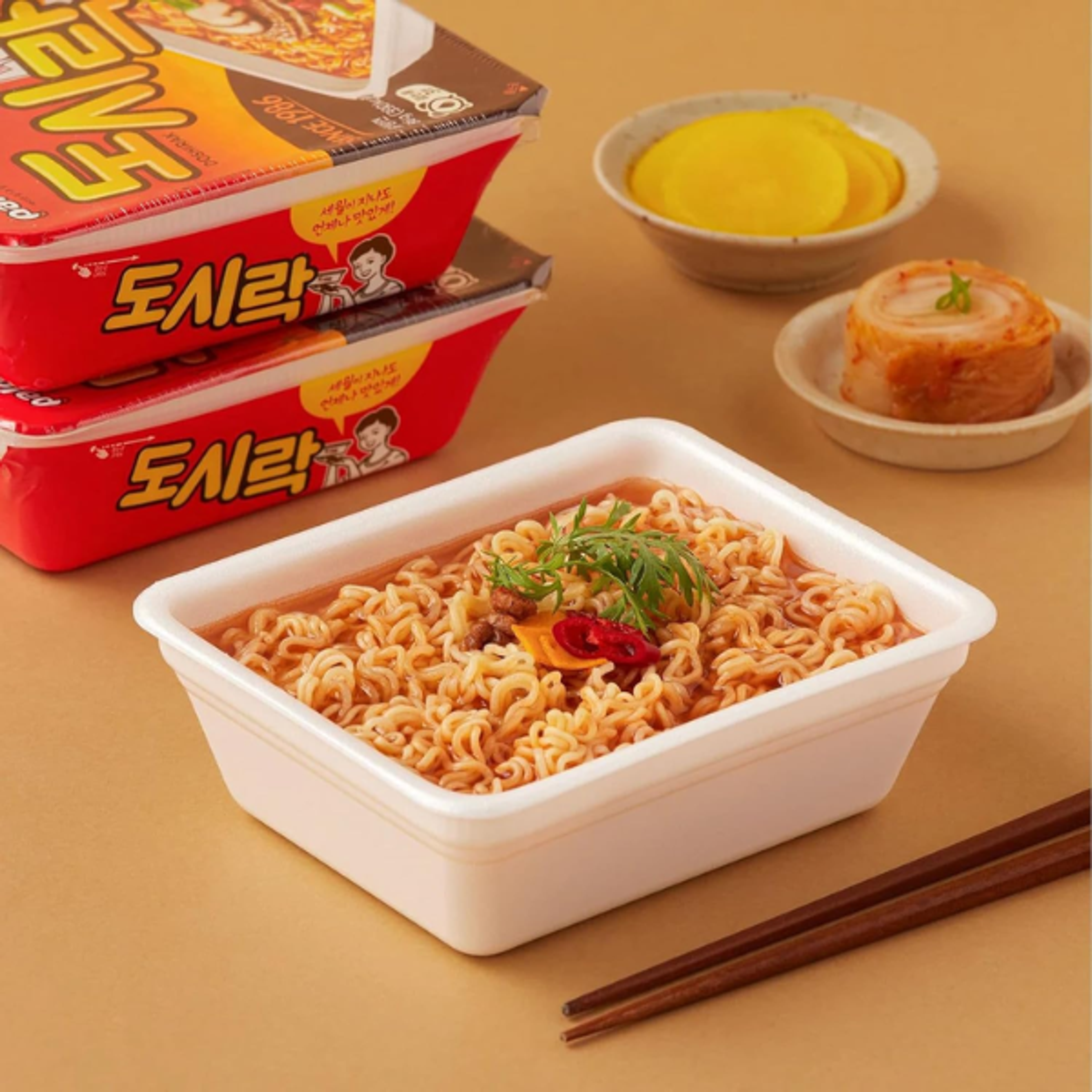 PALDO Dosirac Instant Noodle 86g – Klassische koreanische Instantnudeln im praktischen Becher