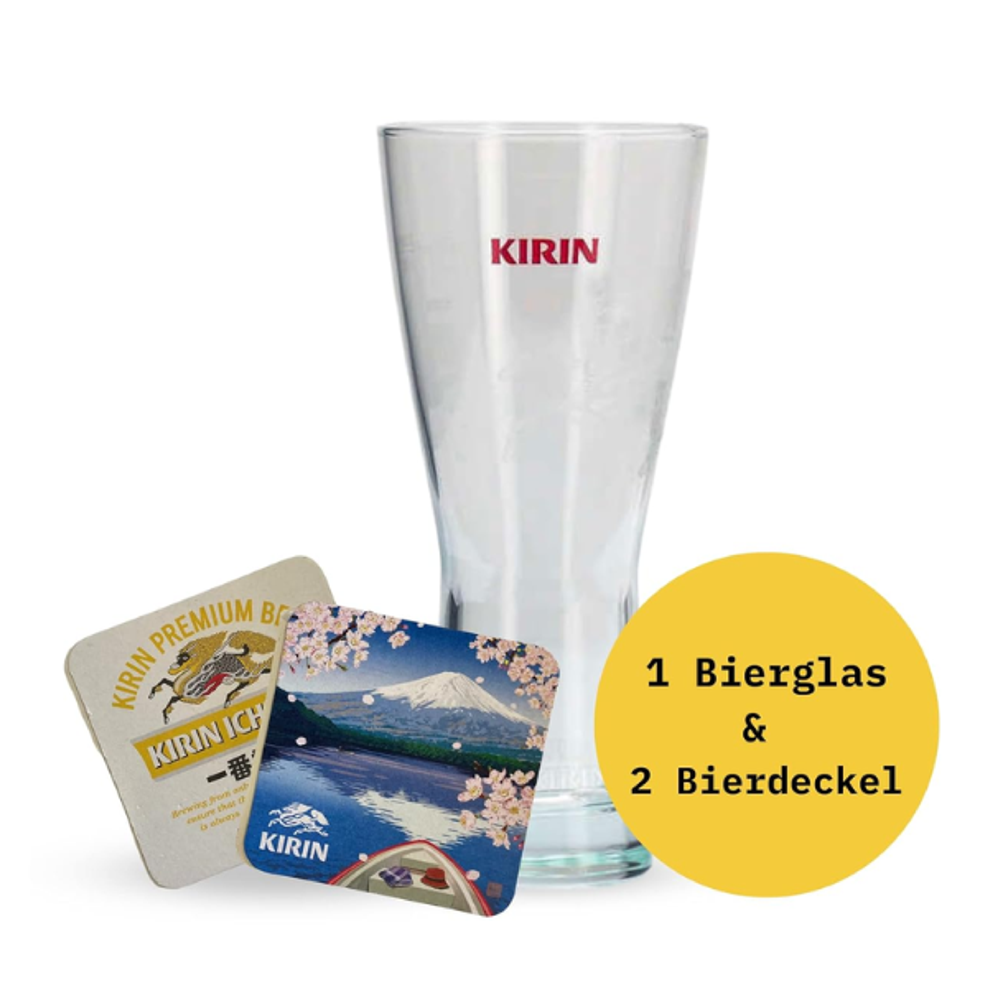 Kirin Ichiban Bier-Set