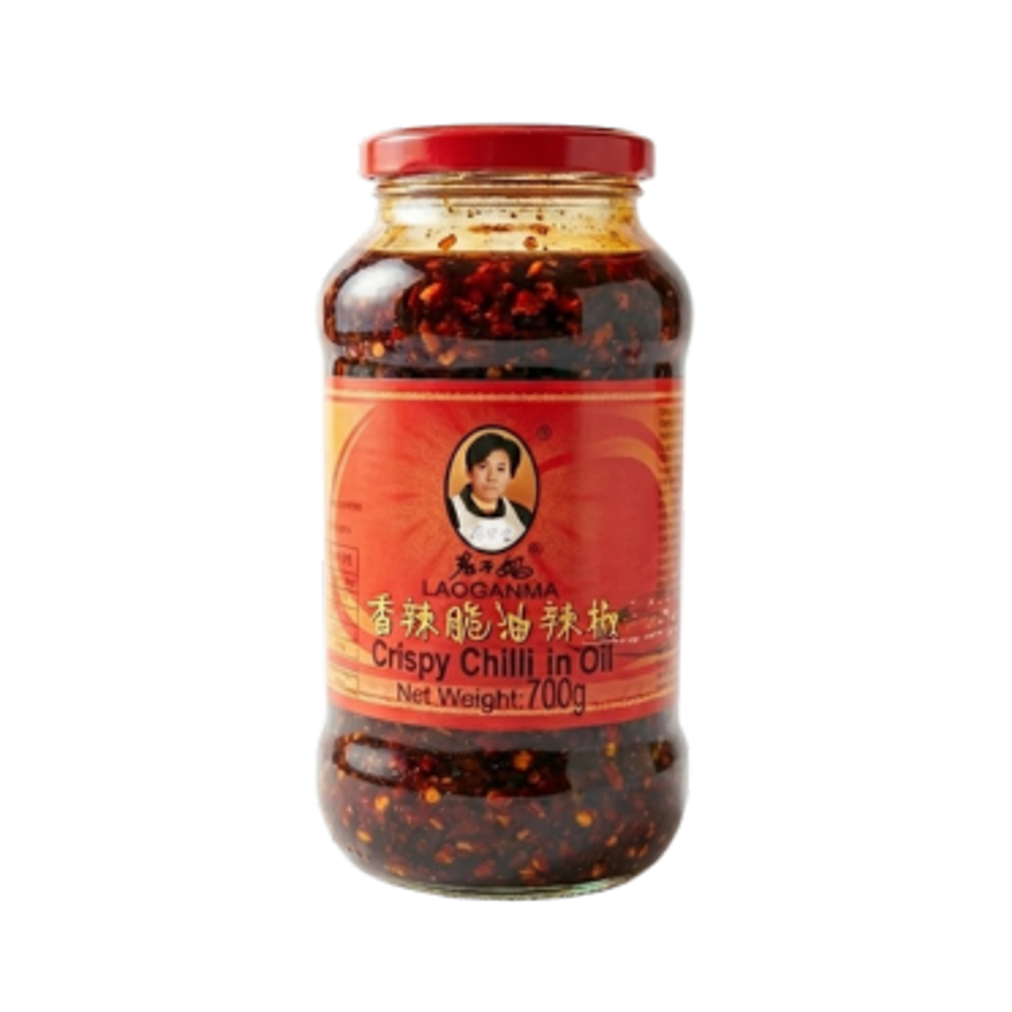 Knusprige Chili in Öl 670g - Vielseitiges chinesisches Würzmittel