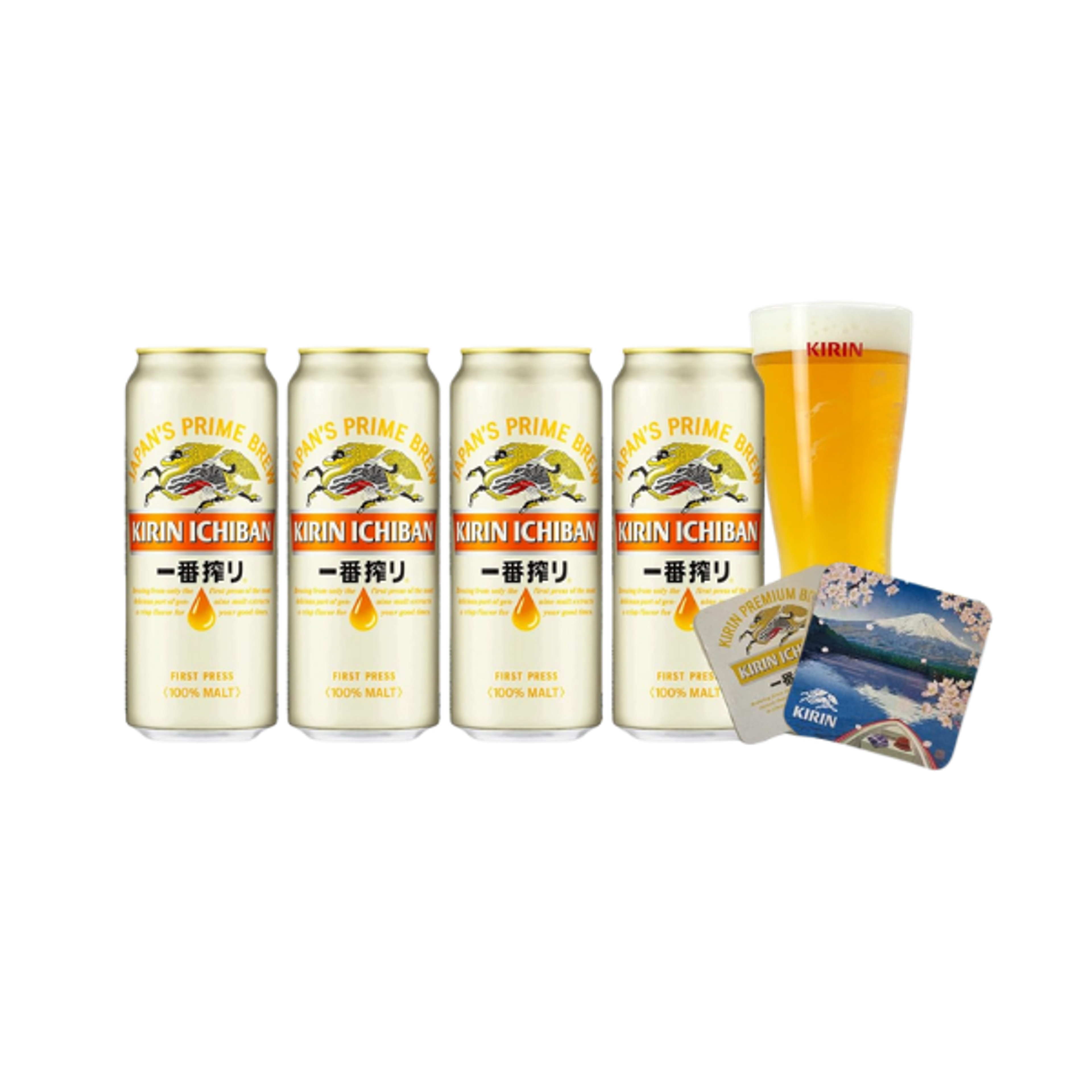 Kirin Ichiban Bier-Set