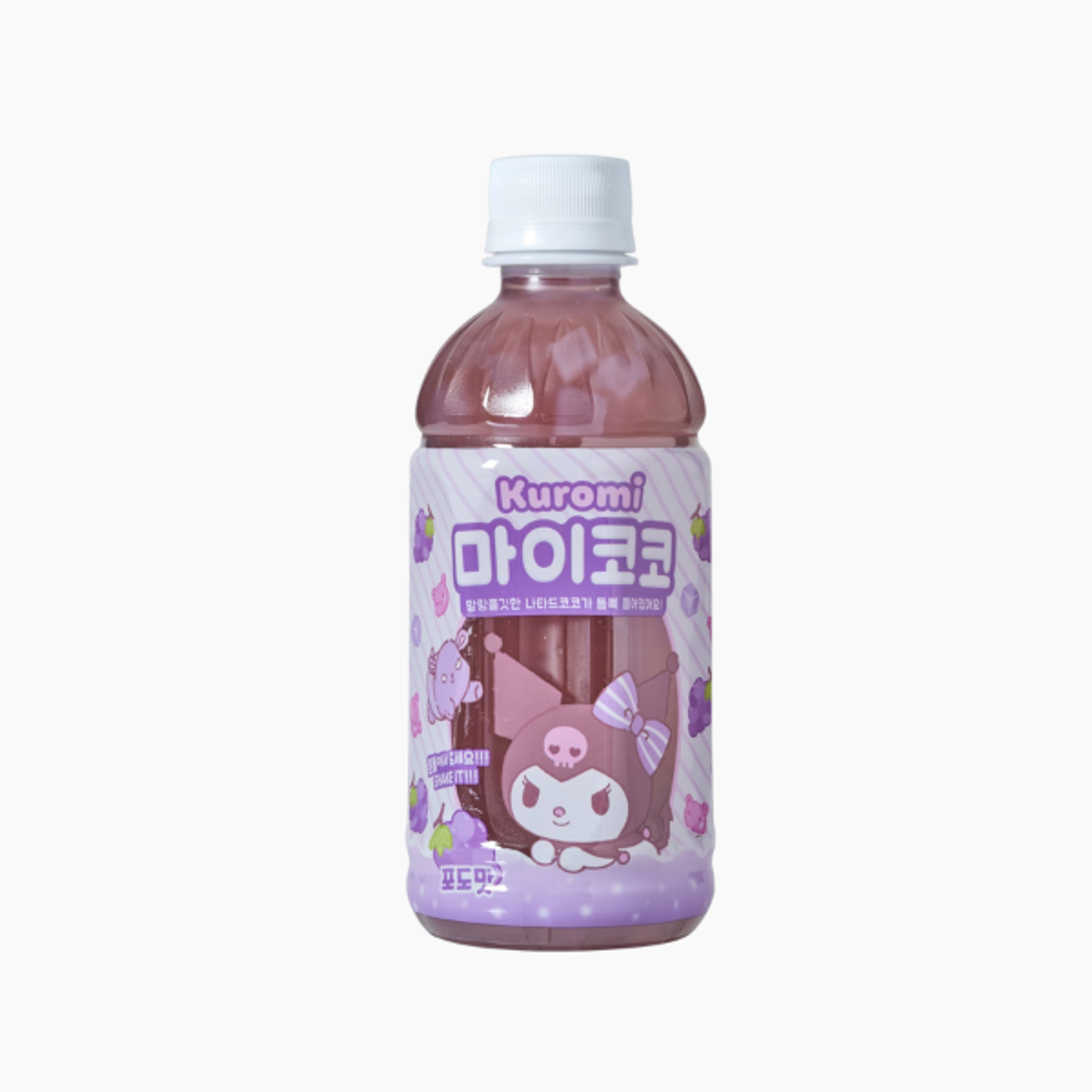 MISTY x Sanrio My Coco Drink Kuromi Grape 340ml – Coconut Water with Grape Flavor