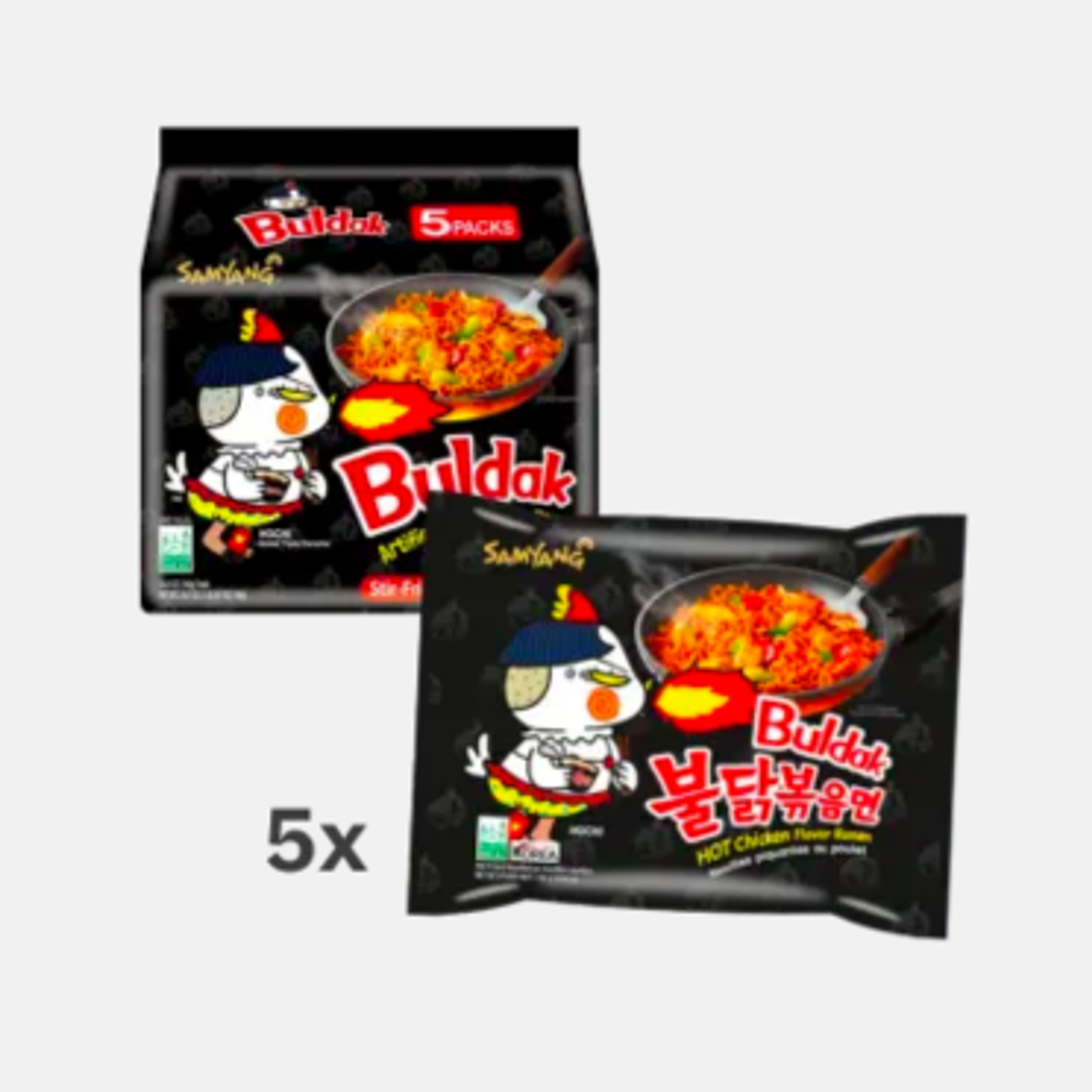 Samyang Hot Chicken Geschmack Ramyeon 5er-Pack