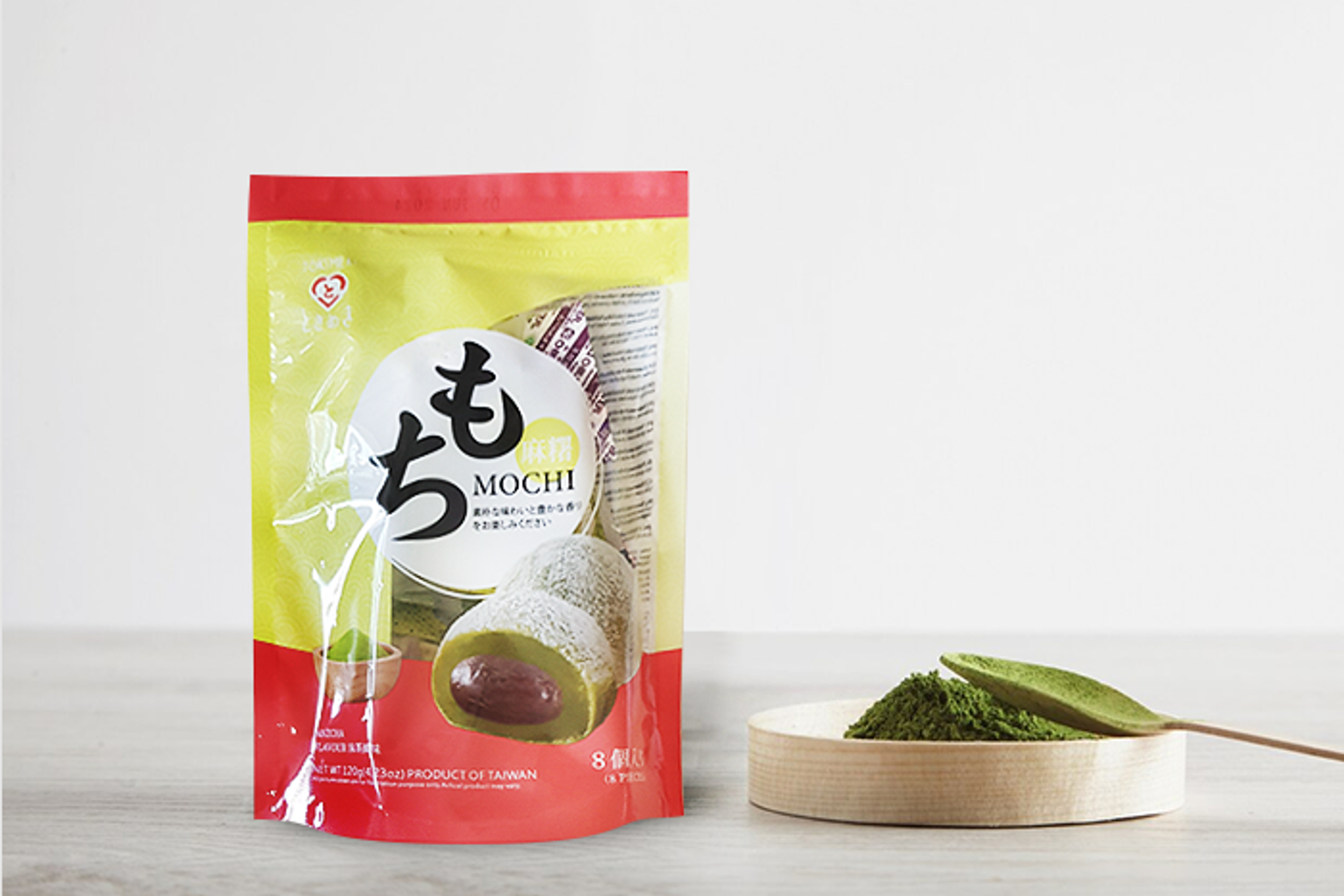 Tokimeki Mochi Matcha 8 Stück - Zähe und leckere Klebereiskuchen