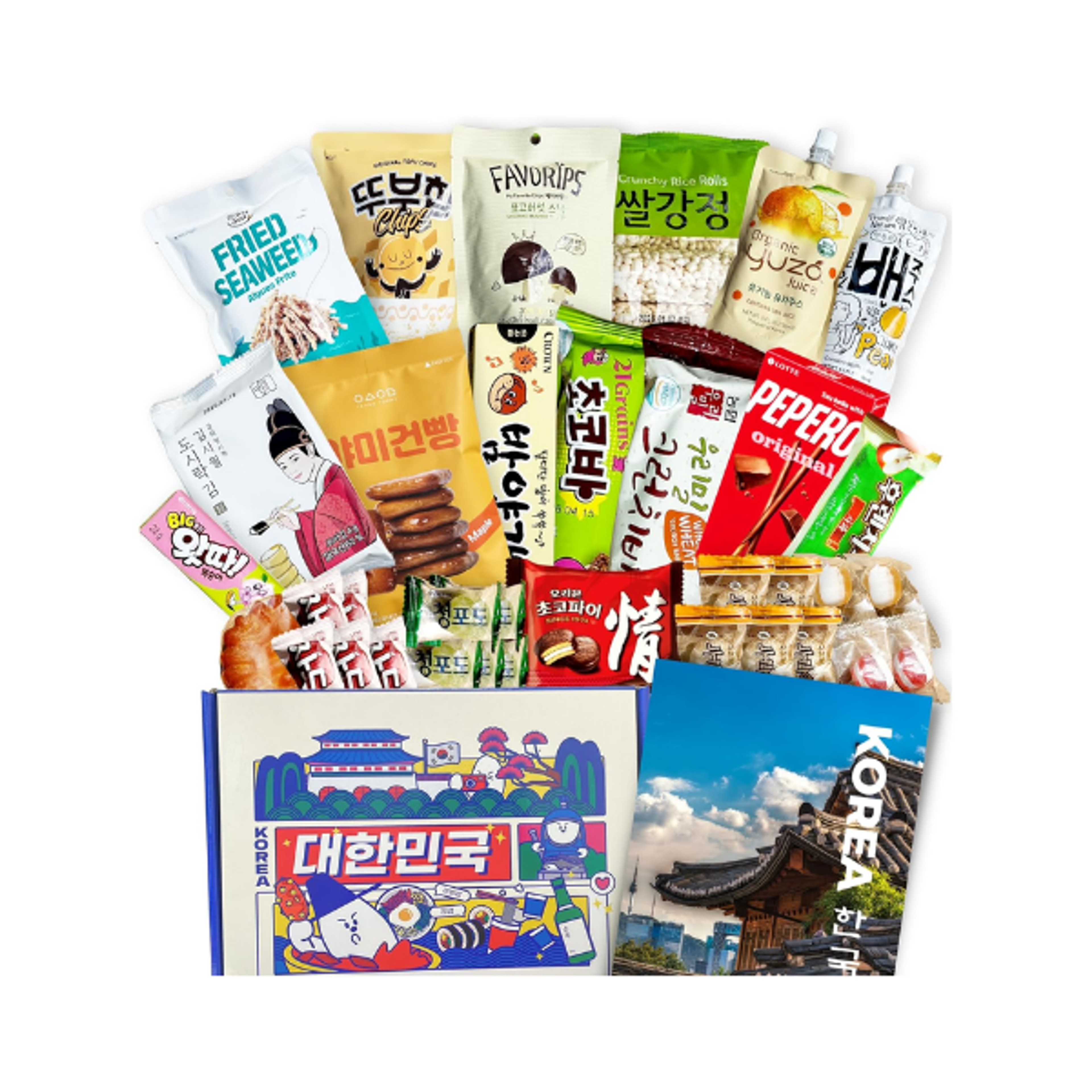 Korean Snack Box – Originale K-Snacks & Drinks mit Culture Guide